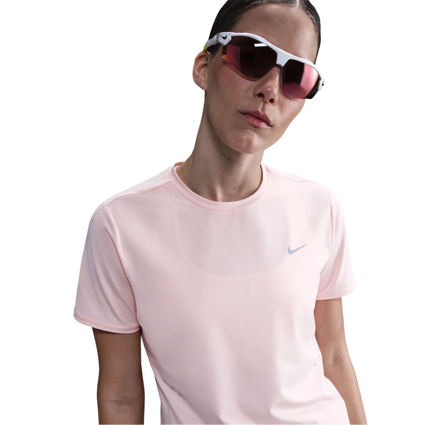 Nike Womens Swift Dri Fit Short Sleeve Running Top