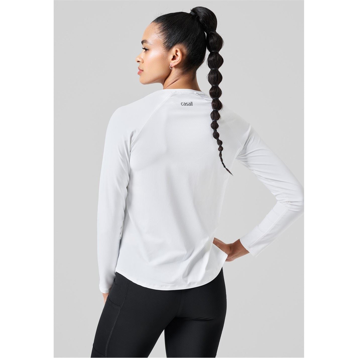 Casall Raglan Sleeve Crew Neck Regular Fit T-Shirt