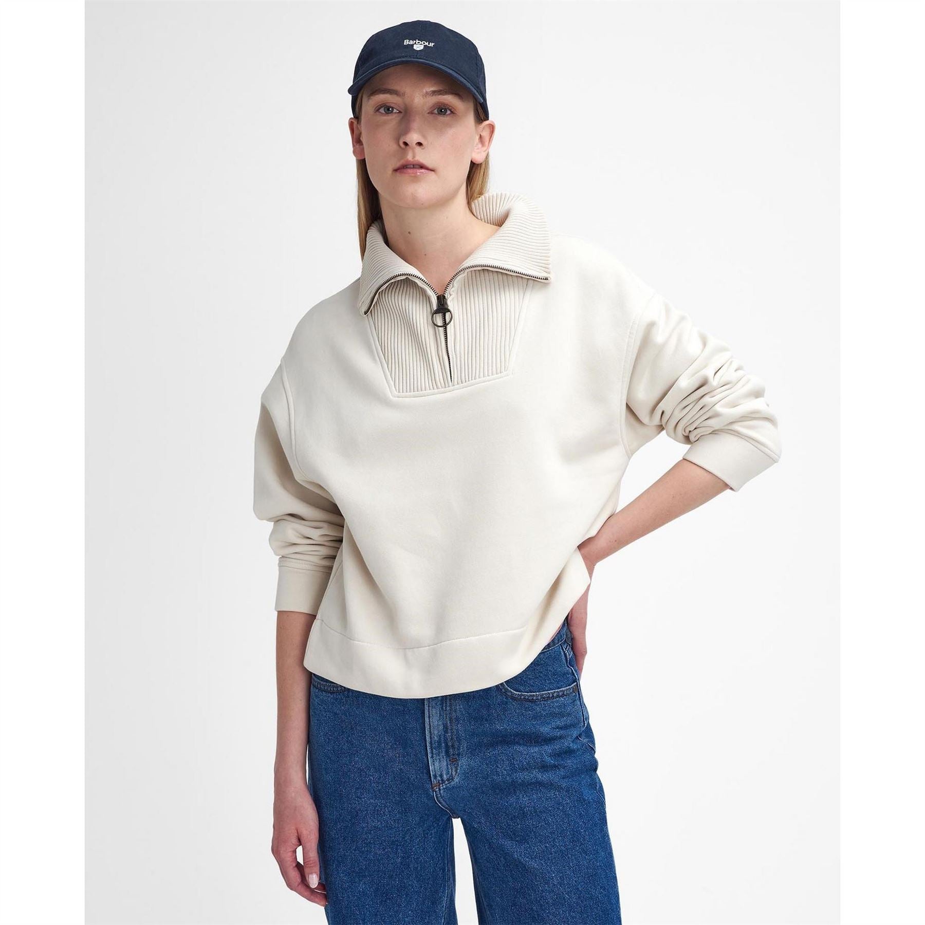 Barbour Half Zip Sweatshirt