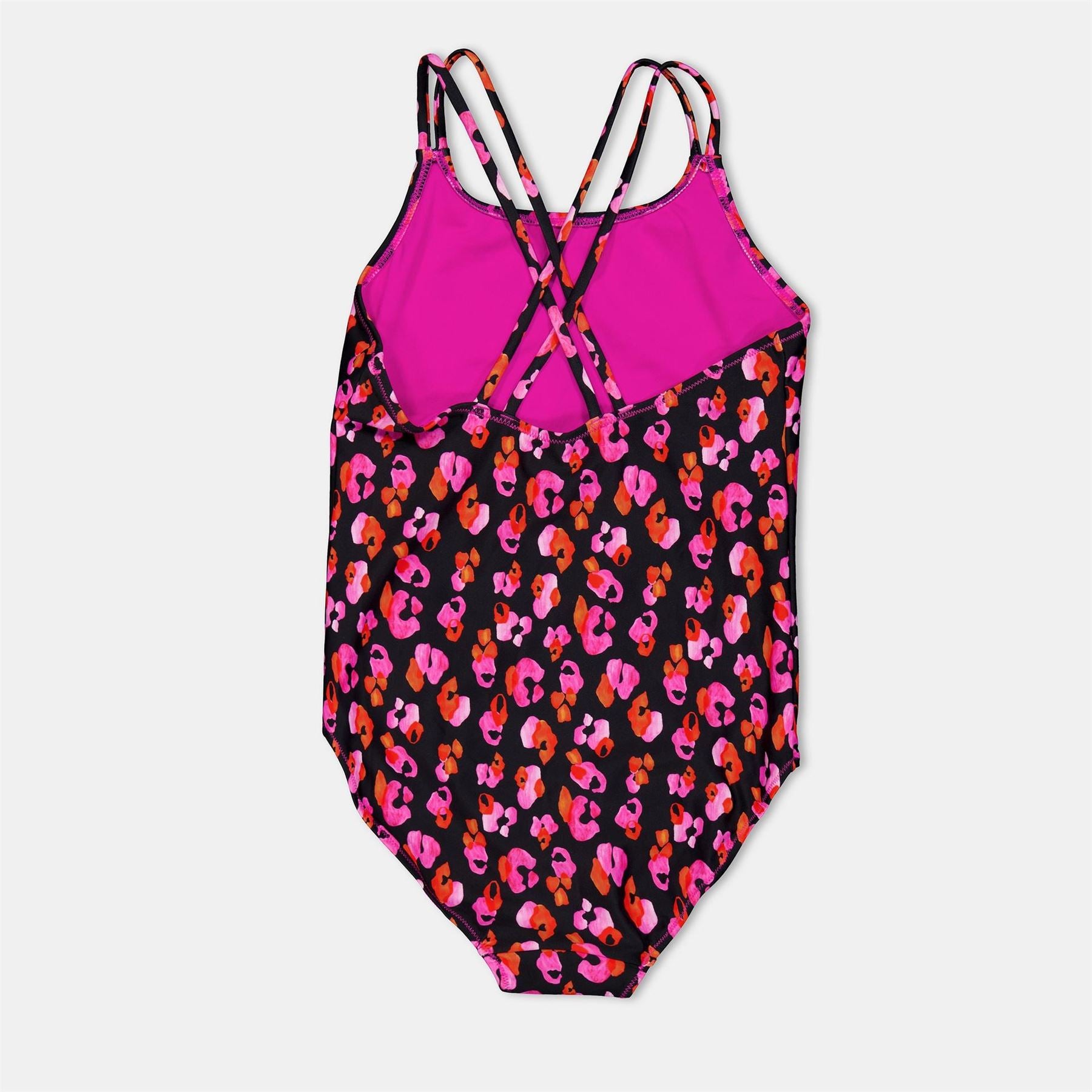 Biba Cross Back Stripe Patterned One-Piece Swimsuit