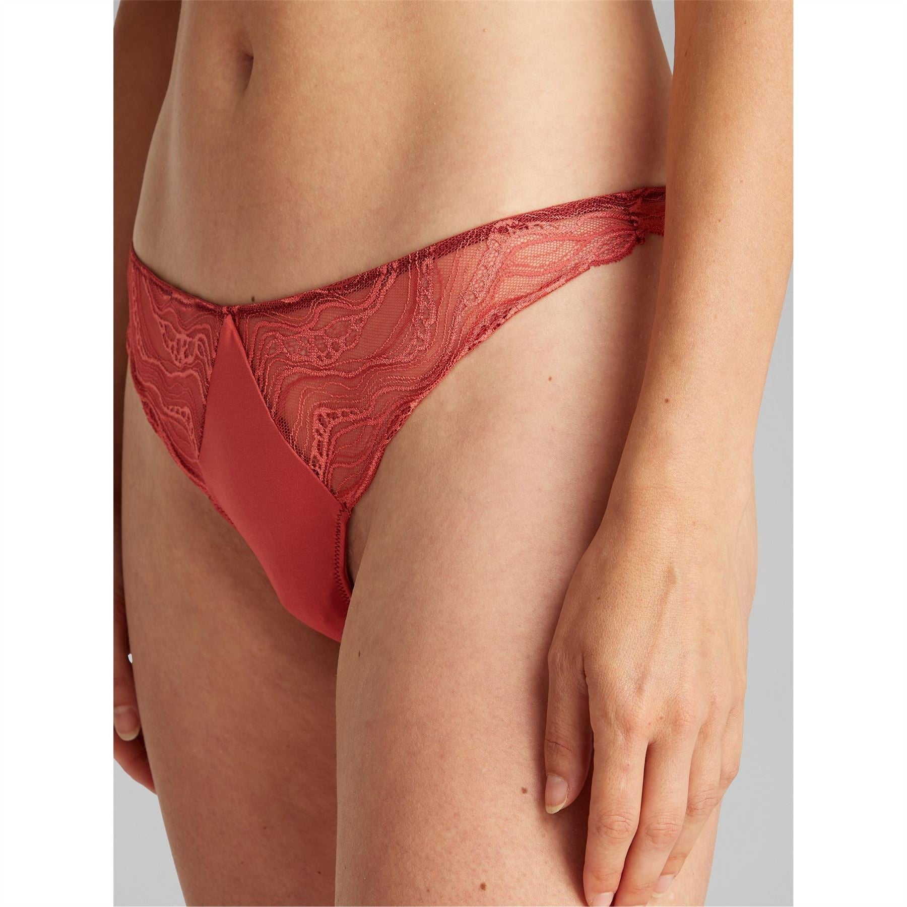 Calvin Klein Floral Patterned Thong Lingerie