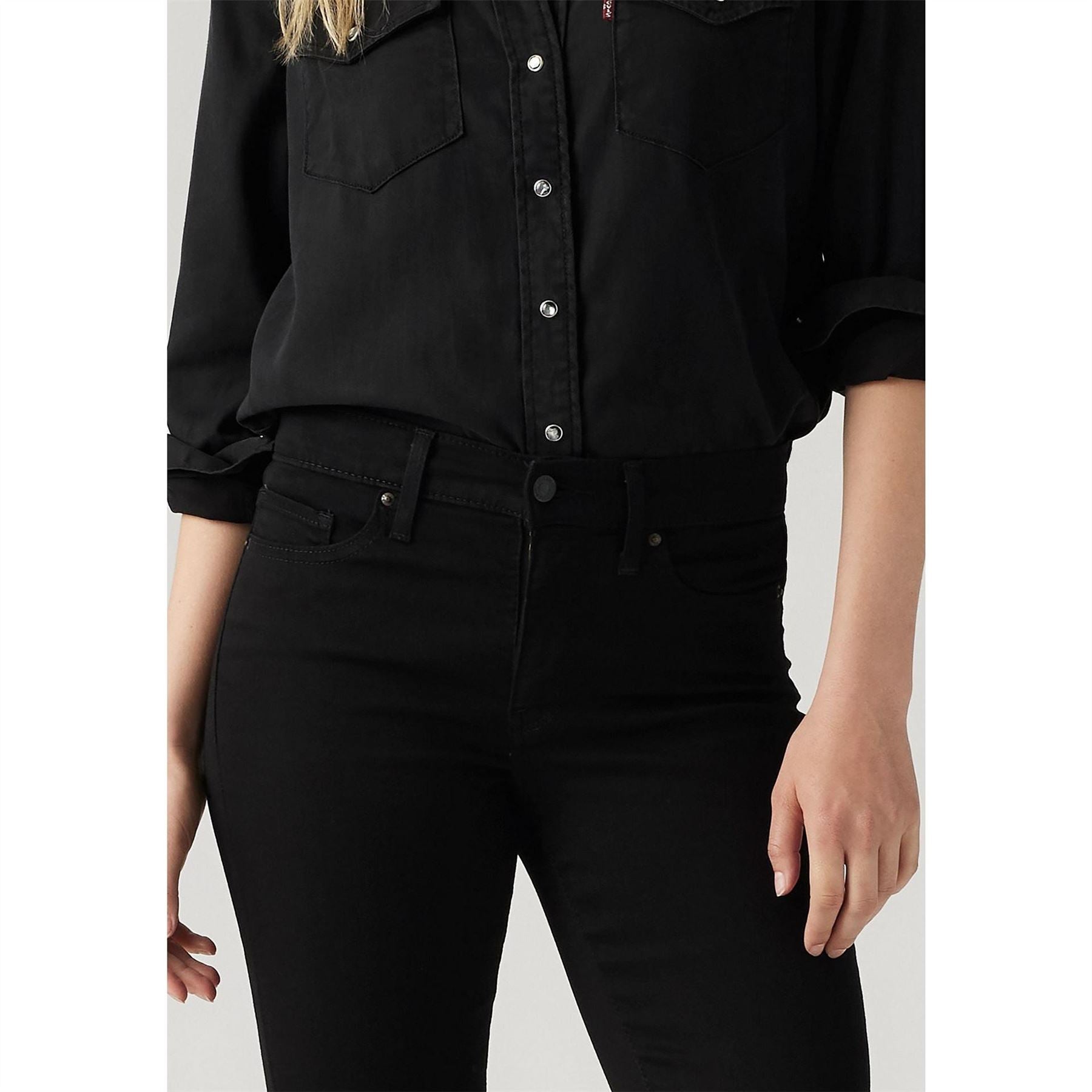 Levis Shaping Boot Soft Black Bootcut Jeans
