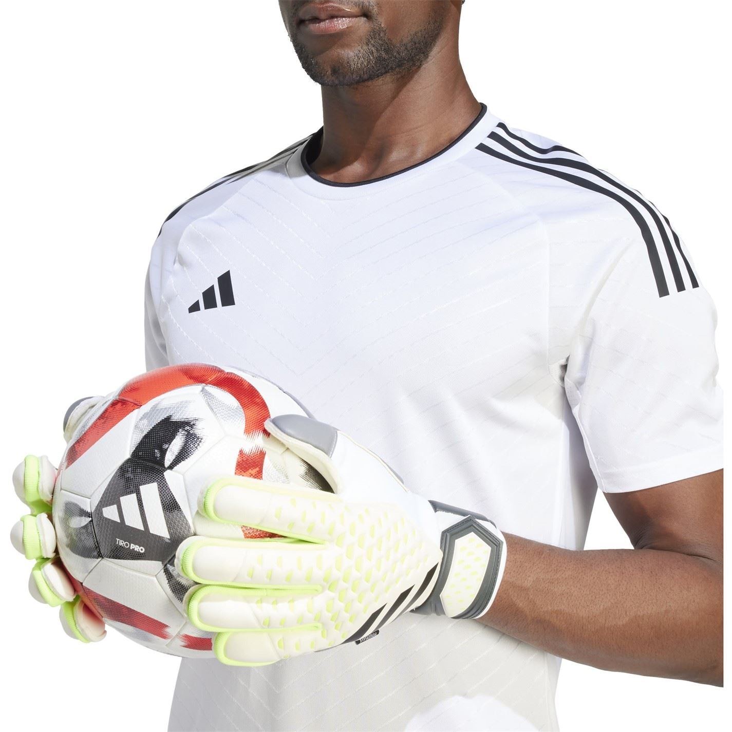 adidas Predator Match Fingersave Goalkeeper Gloves Adults