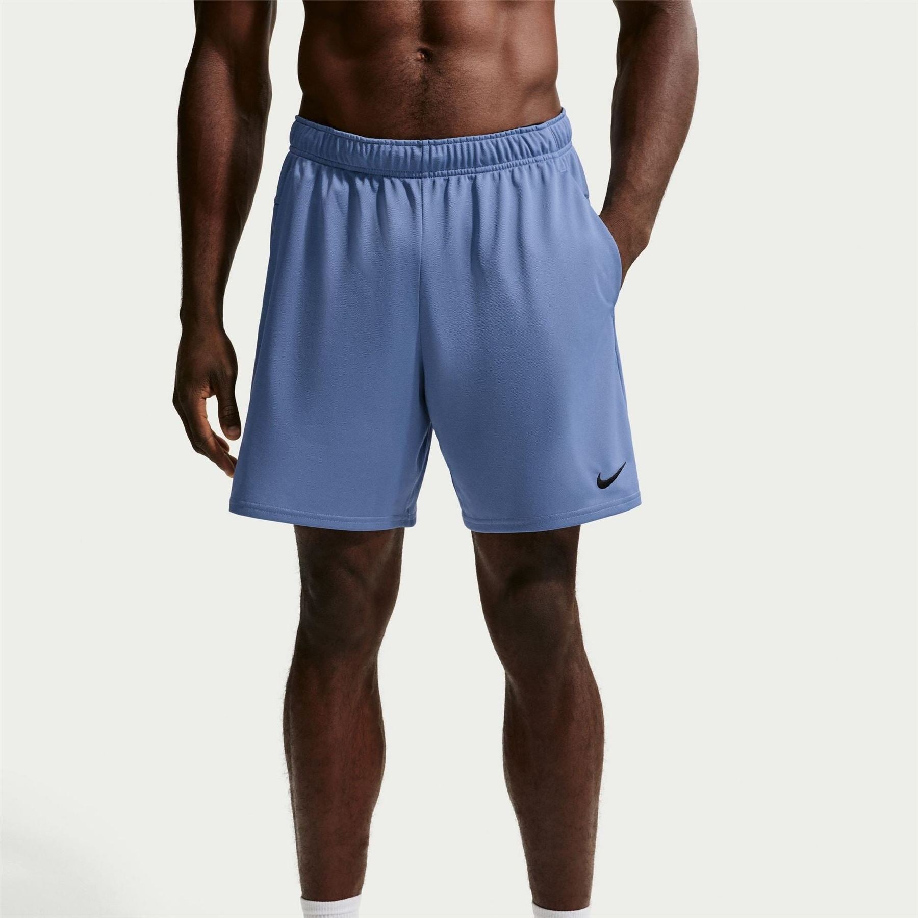 Nike Mens Dri Fit Totality 7 Unlined Knit Fitness Shorts