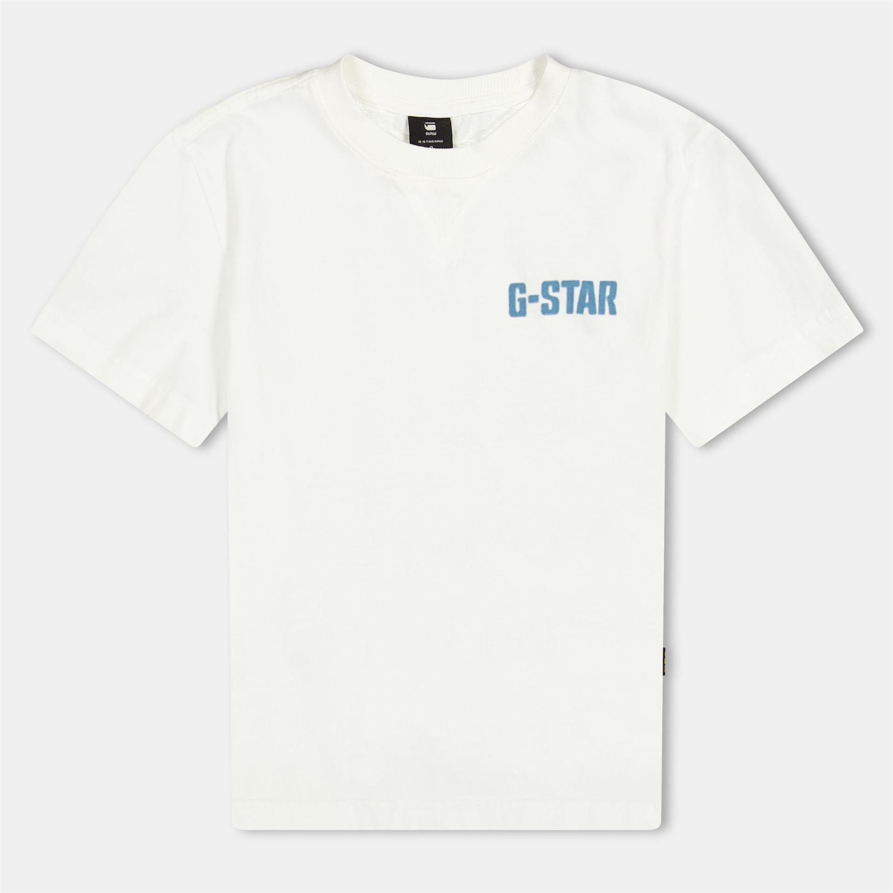 G Star Regular Fit Lettering Logo T-Shirt