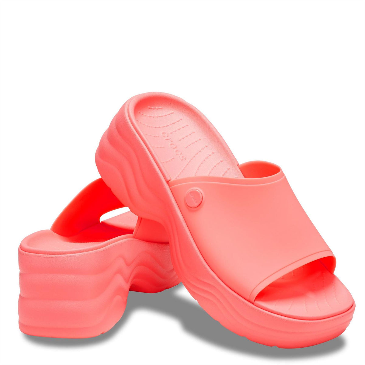 Crocs Skyline Platform Wedge Heeled Sandal