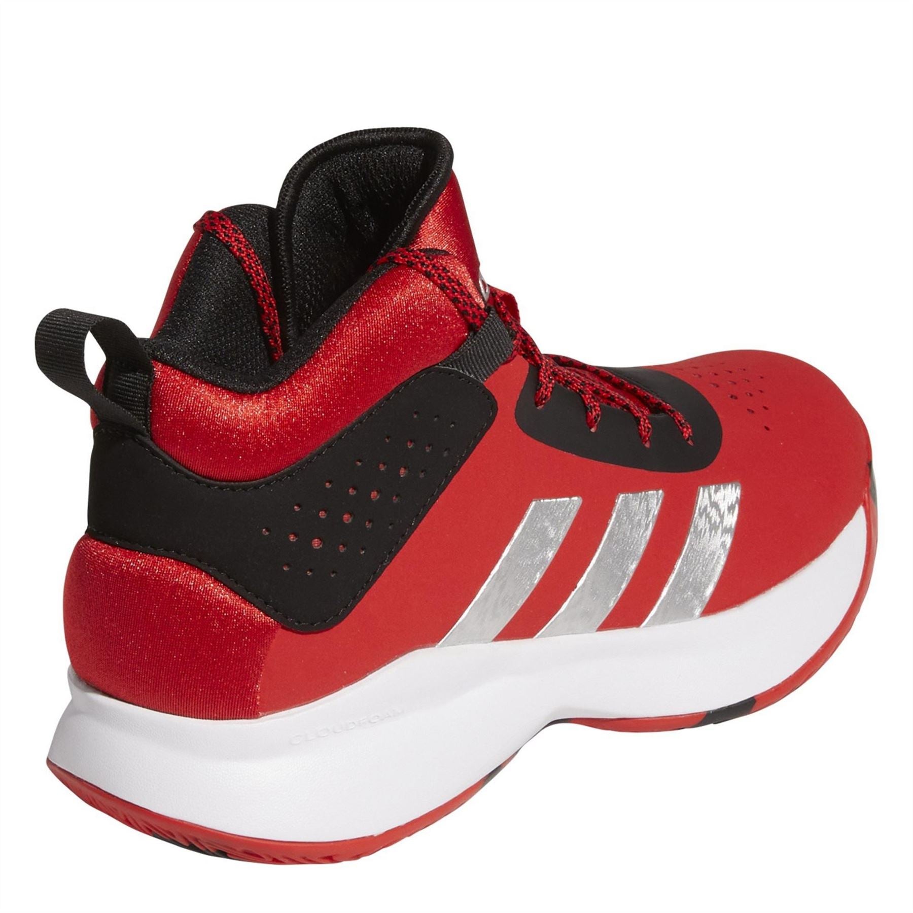 adidas Cross Em Up 5 Mid Top Lace-Up Sneakers