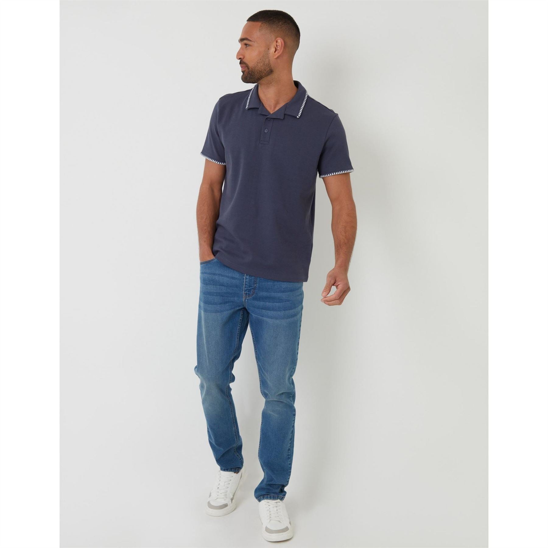 Threadbare Arnwick Regular Fit Short Sleeve Shirt