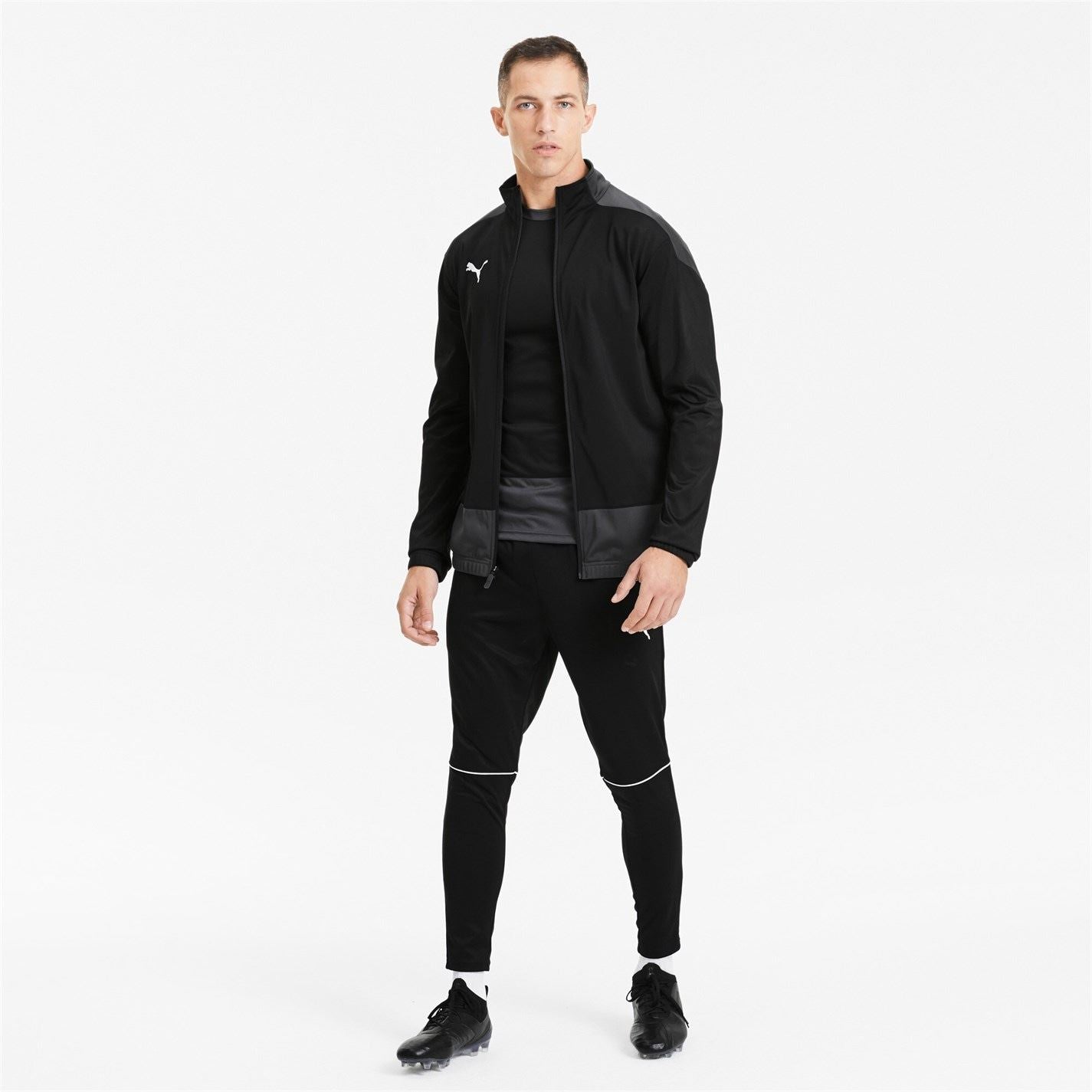 Puma Tg 23 Athletic Mock Neck Long Sleeve Top