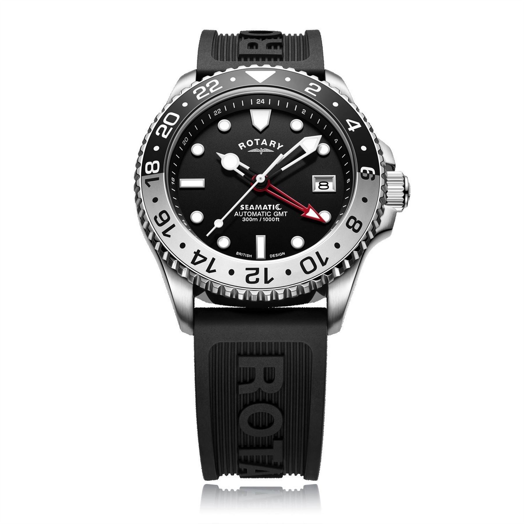 Rotary Analogue Steel Bracelet Strap Watch