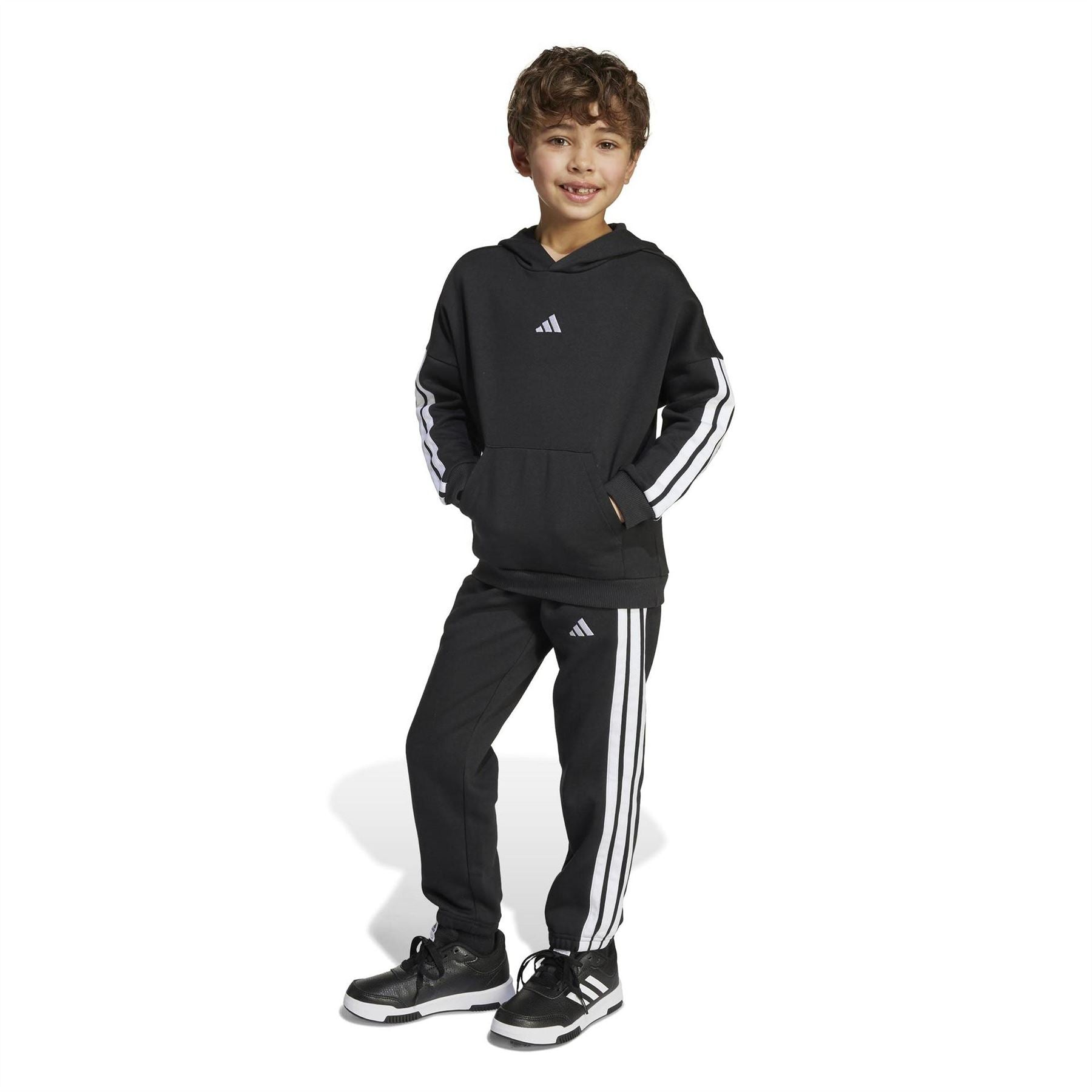 adidas 3 Stripes Essentials Fleece Tracksuit Infants