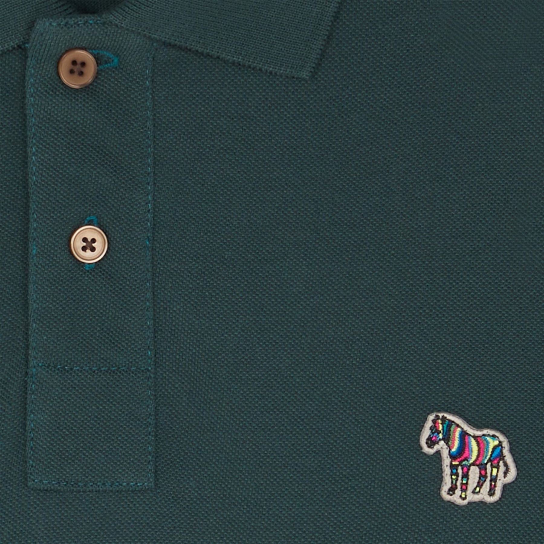 PS Paul Smith Regular Fit Zebra Polo Shirt