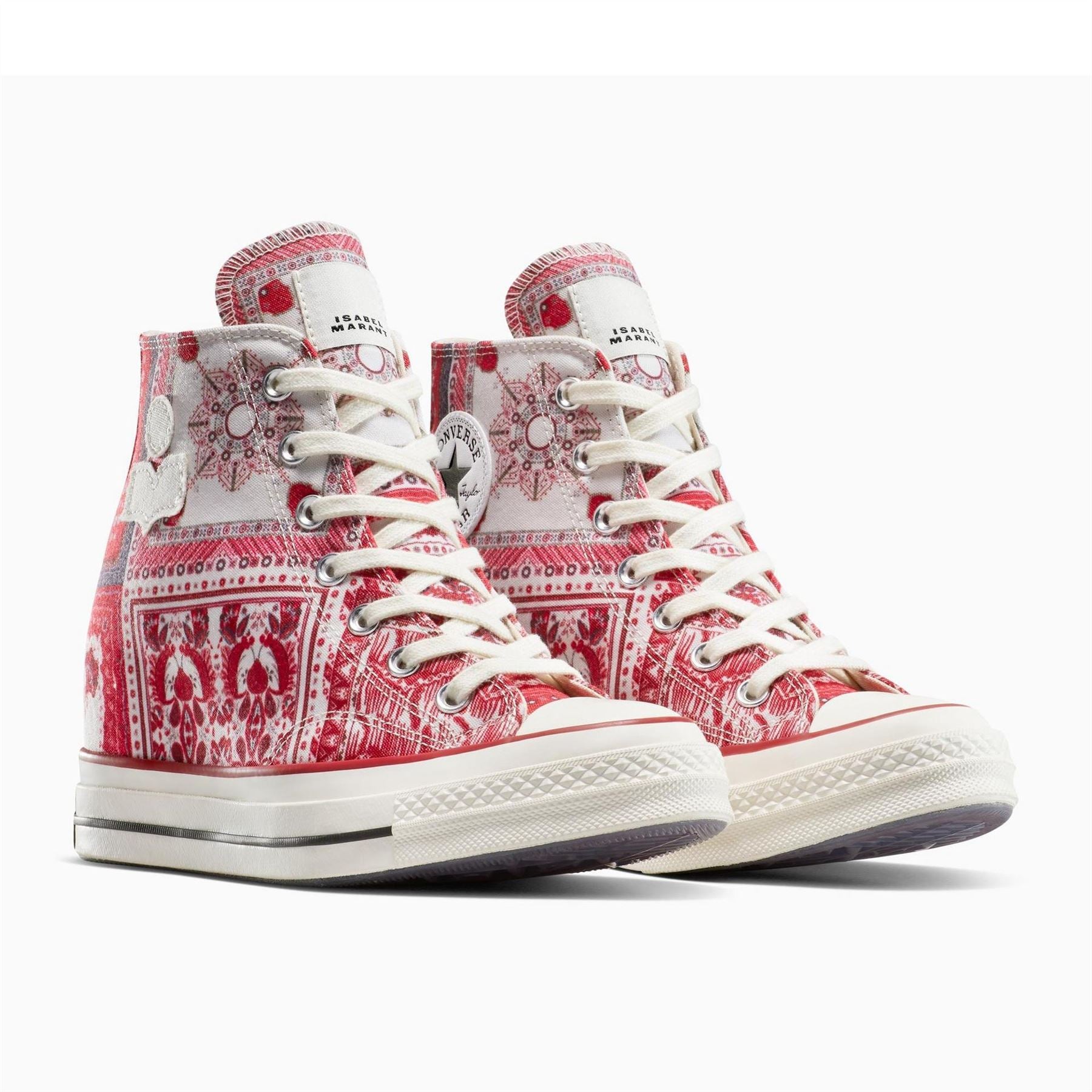 Converse Chuck 70 Wedge Hi Vanilla Heel Sandals