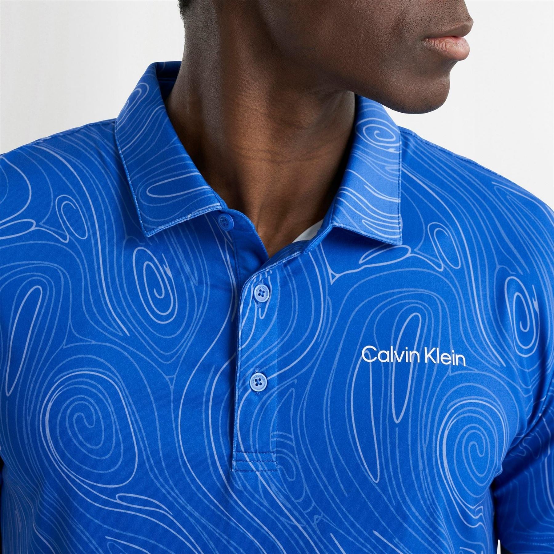Calvin Klein Golf Short Sleeve Performance Polo Shirt