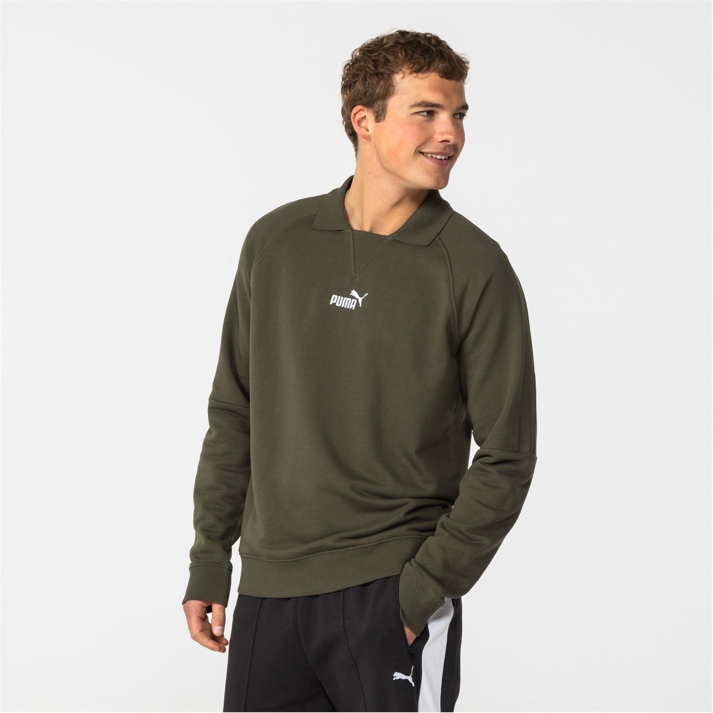 Puma Logo Crew Sweatshirt