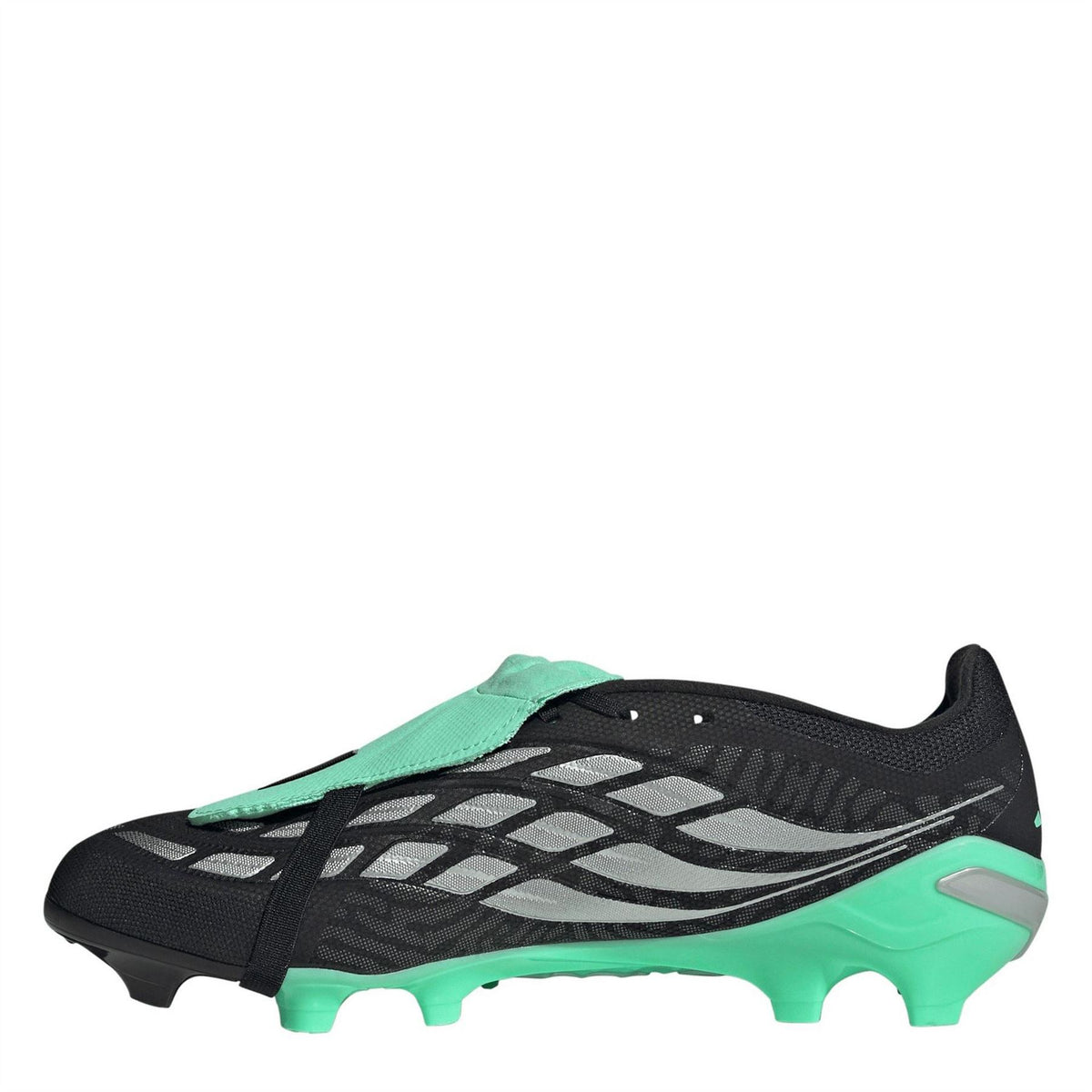 adidas Mens Predator Fold Over Tongue Academy Firm Ground Football Boots