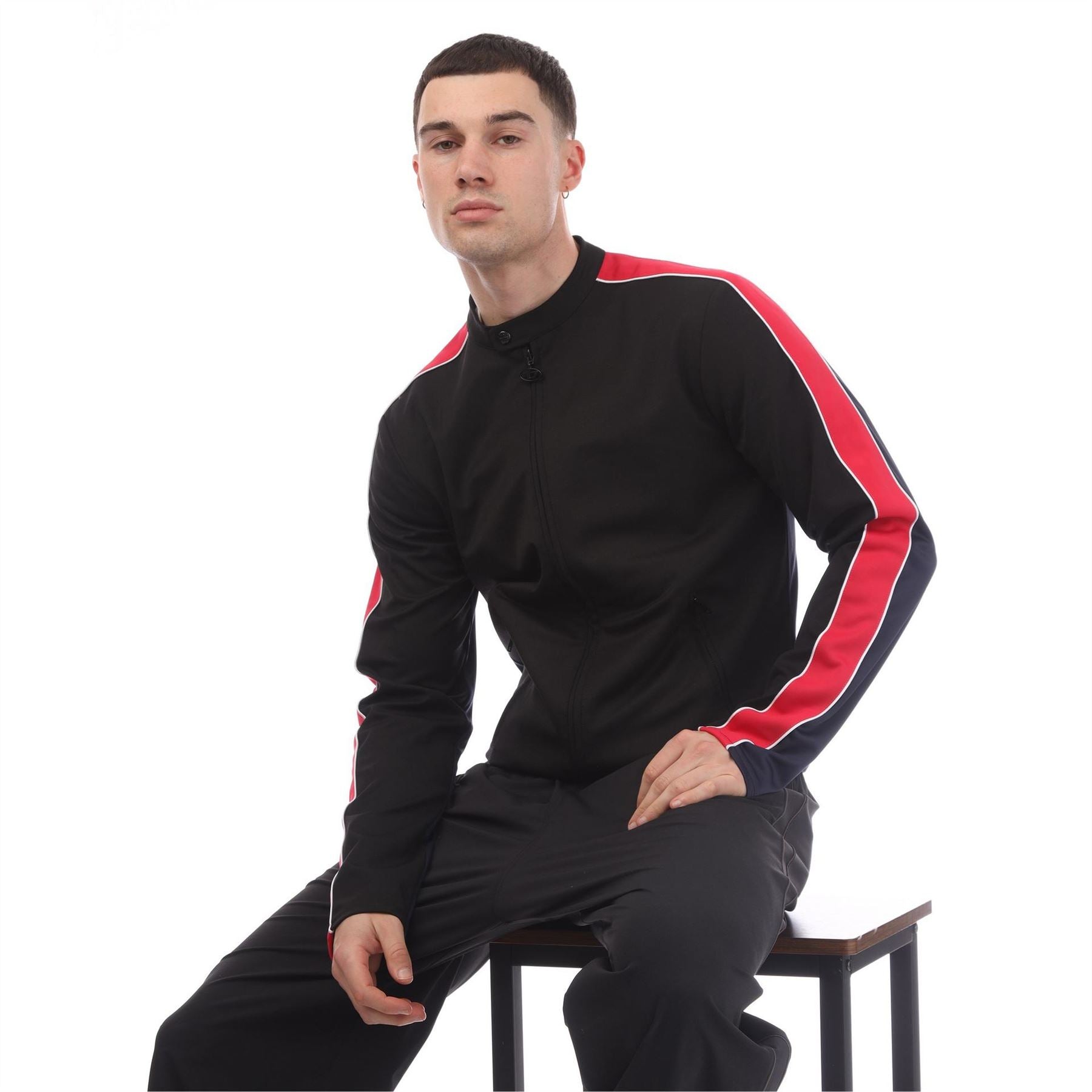 Diesel Devlin Vertical Logo Relaxed Fit Sweatshirt