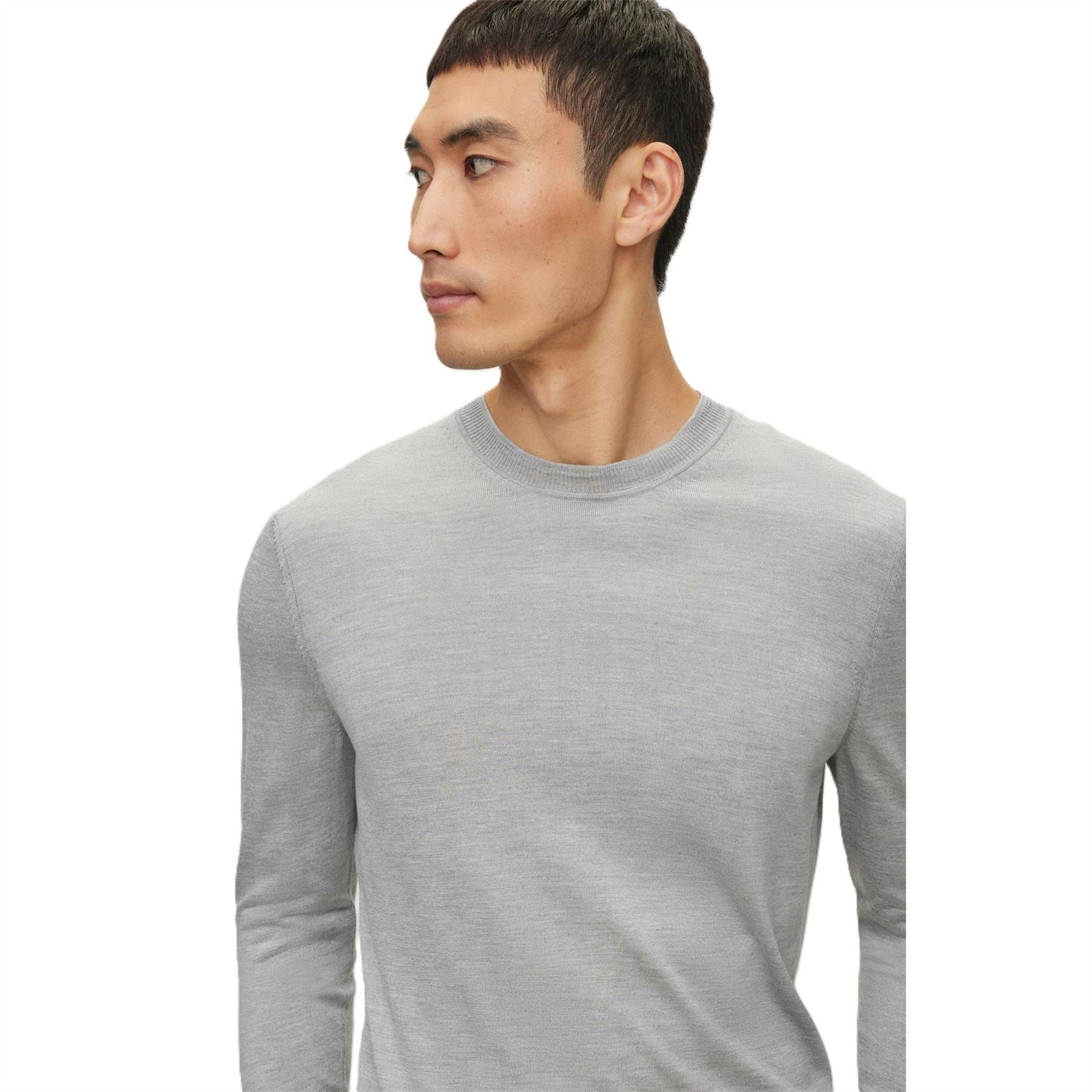Boss Crew Neck Long Sleeve Regular Fit Sweater