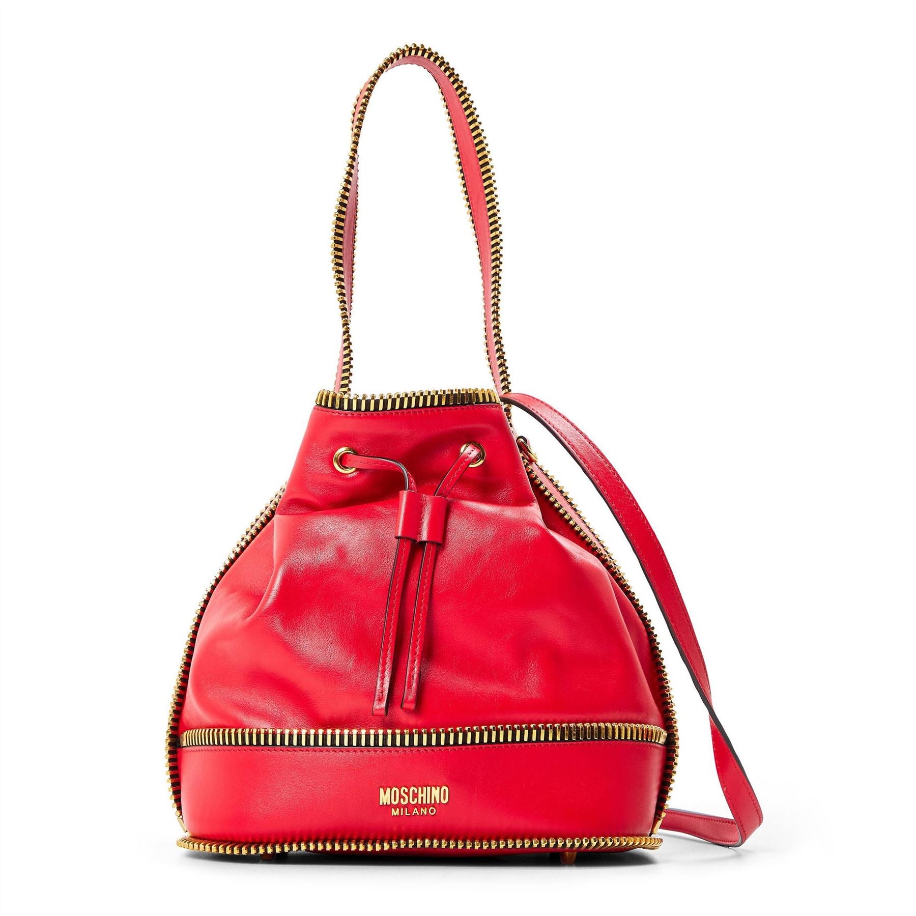 Moschino Lthr Bkt bg