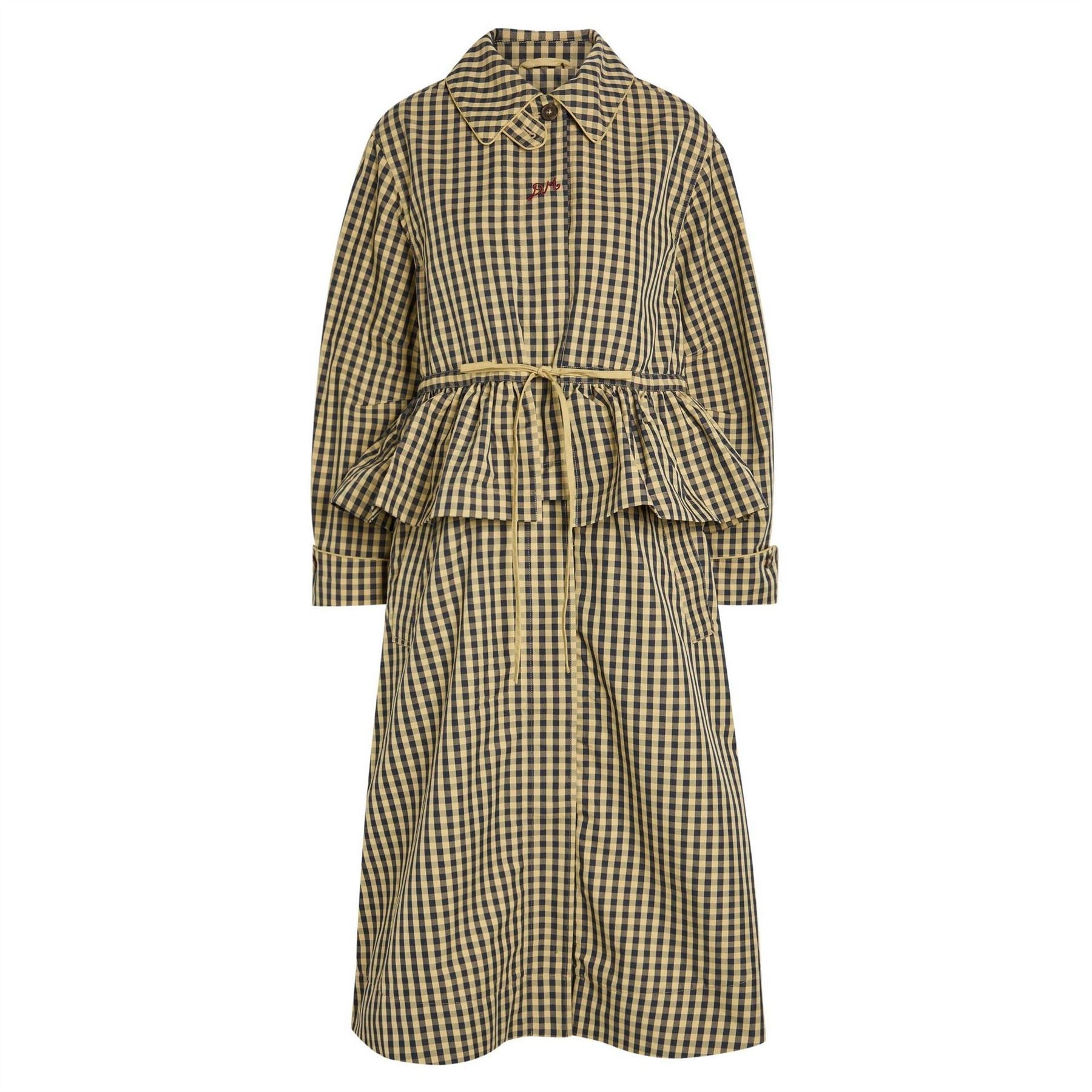 Damson Madder Myrtle Trench Coat