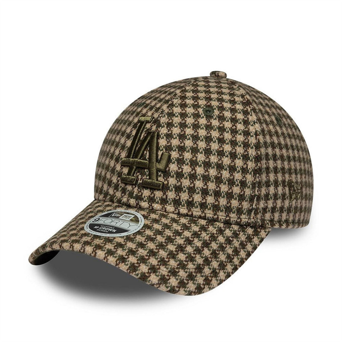 New Era Houndstooth 9forty M Crown Cap