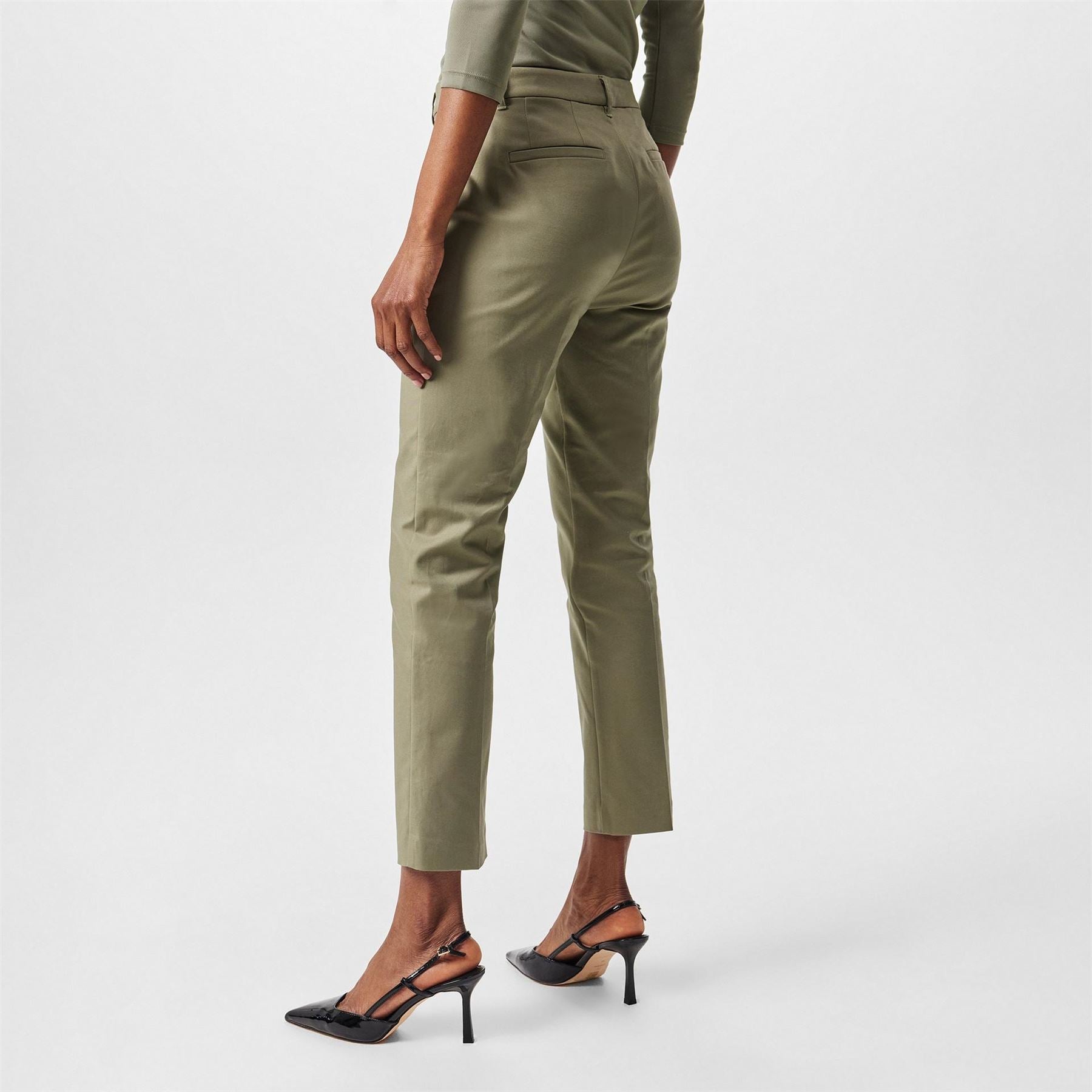 Lauren by Ralph Lauren Faced Stretch Trousers