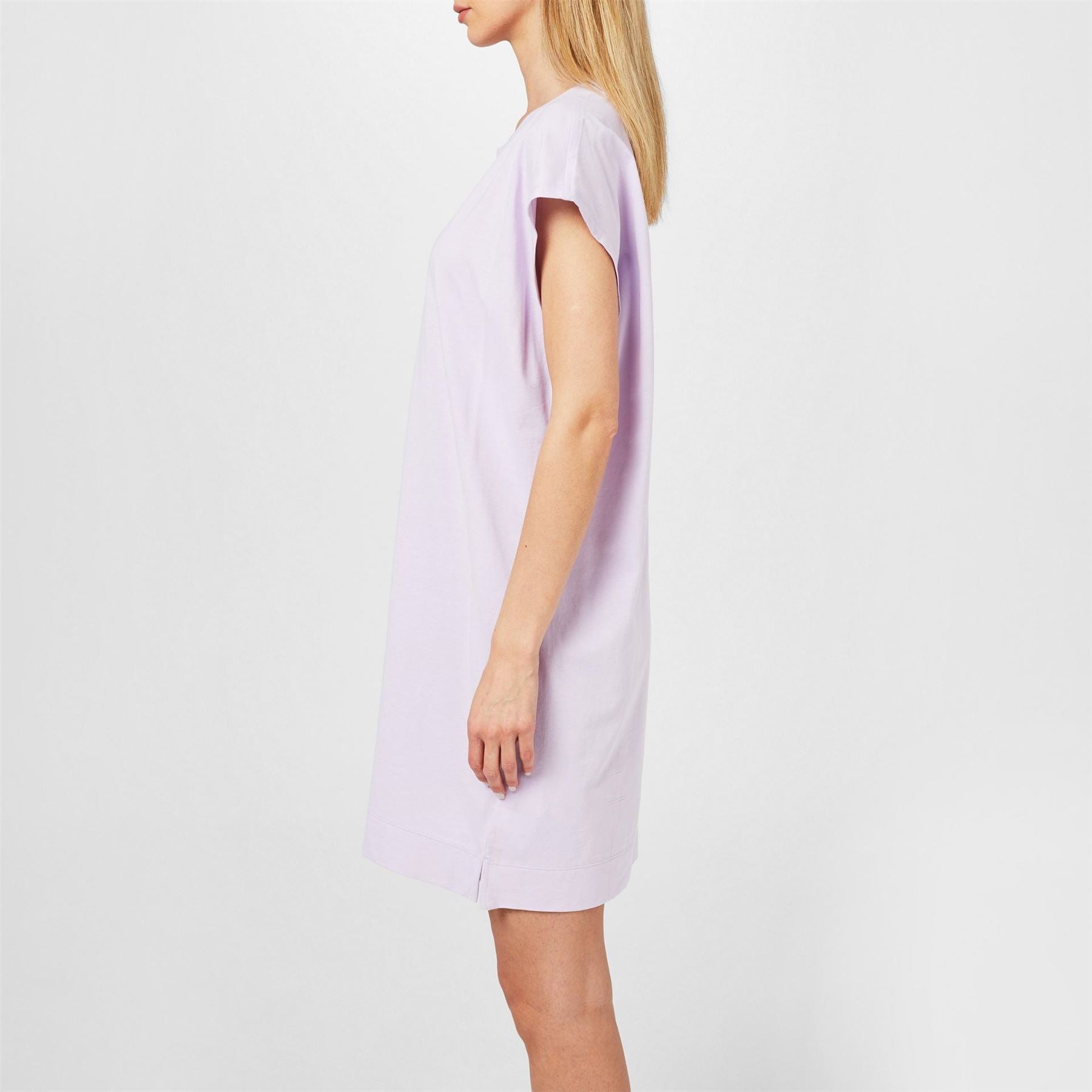 Boss Crew Neck Mini T-Shirt Dress