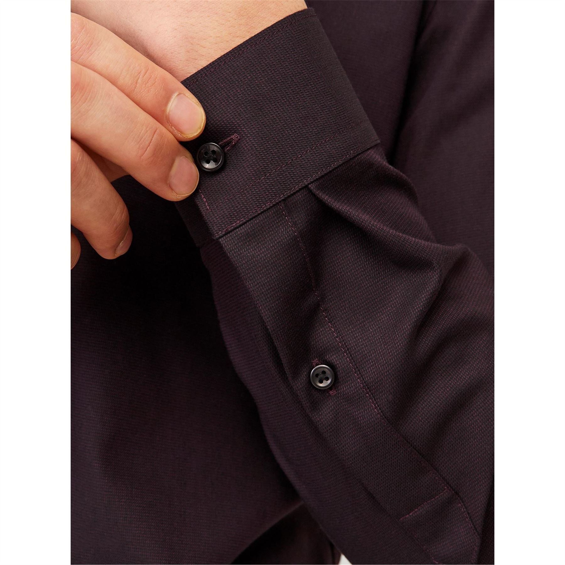 Jack and Jones Slim Fit Long Sleeve Parker Shirt