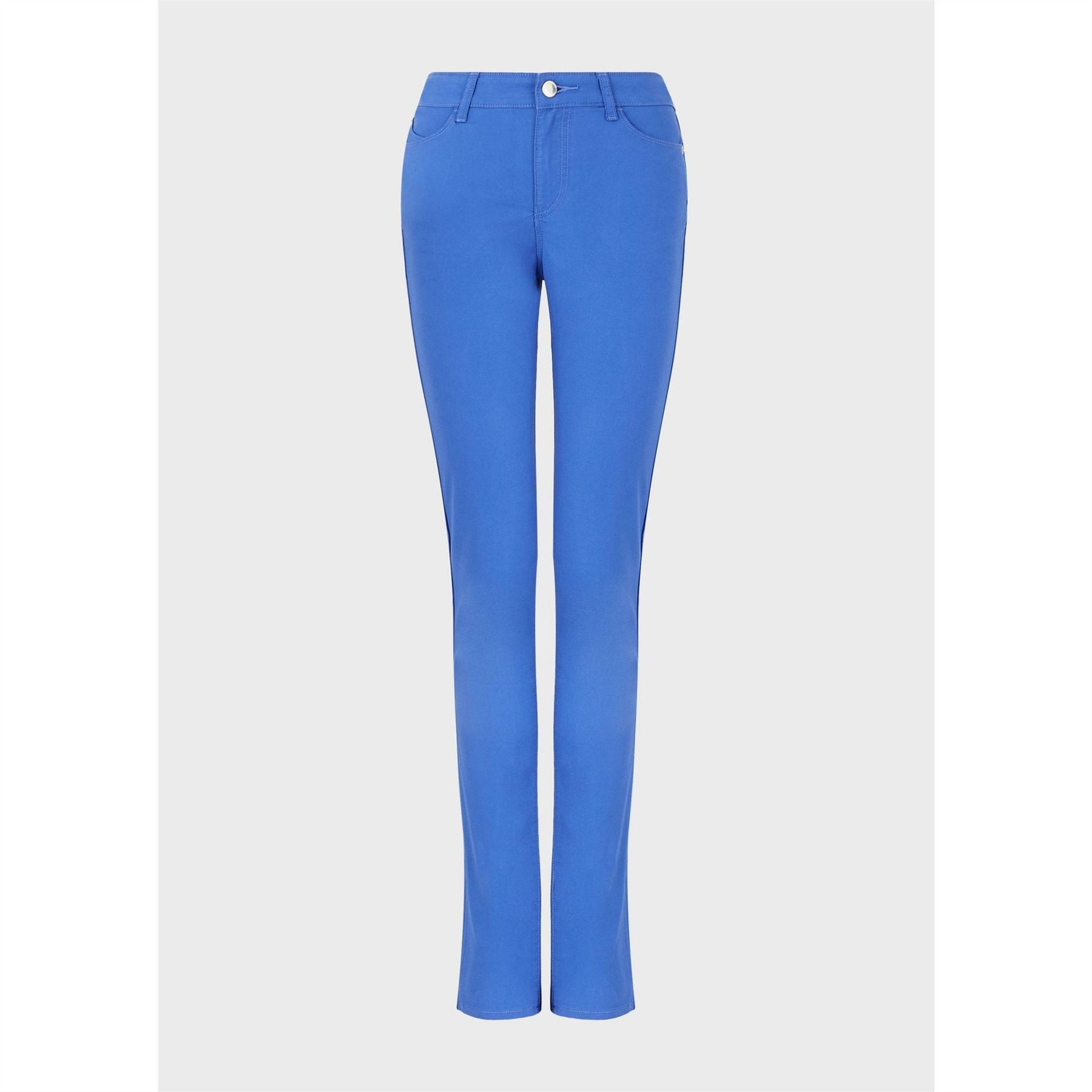 Emporio Armani High Waisted Straight Leg Jeans