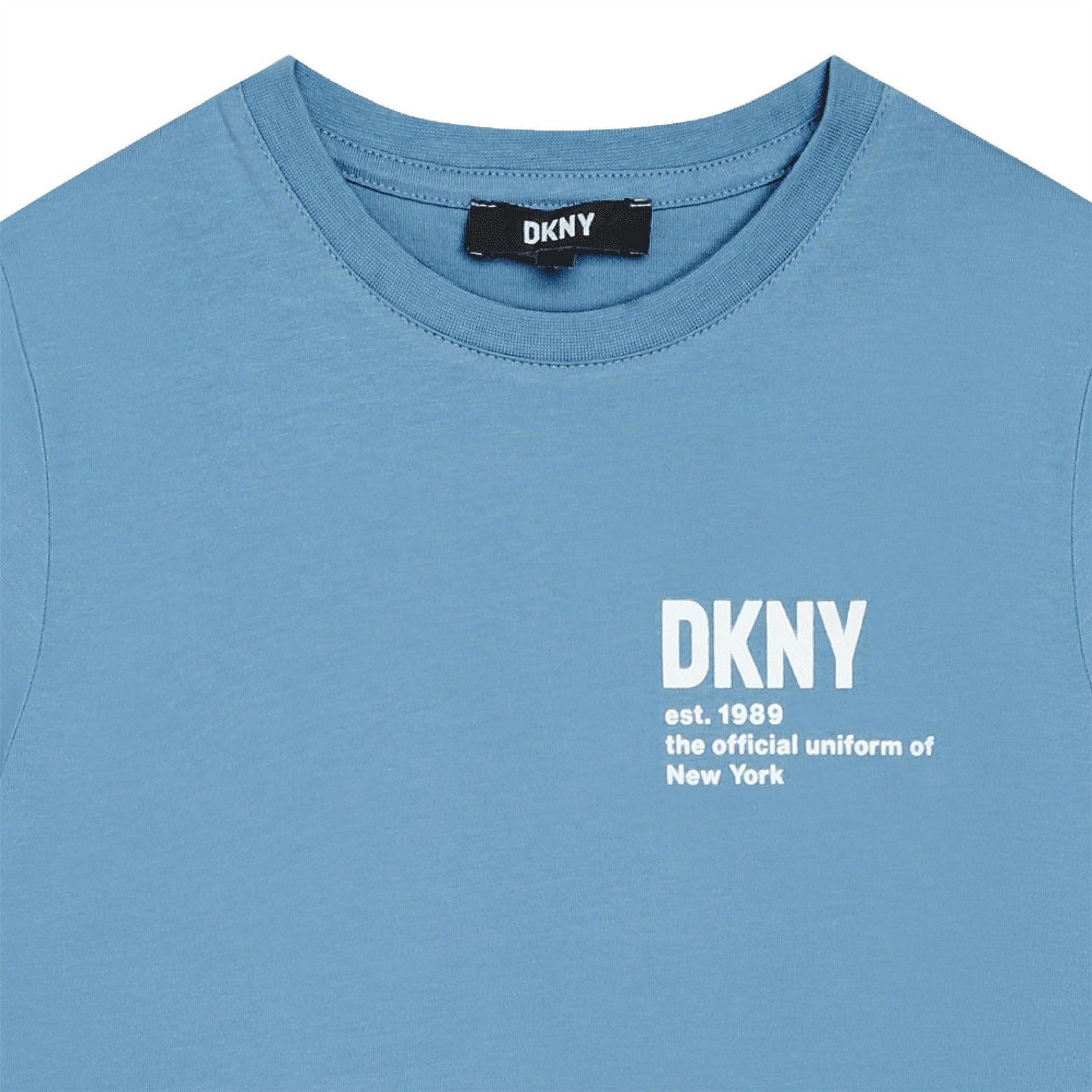 DKNY Regular Fit Crew Neck Short Sleeve T-Shirt
