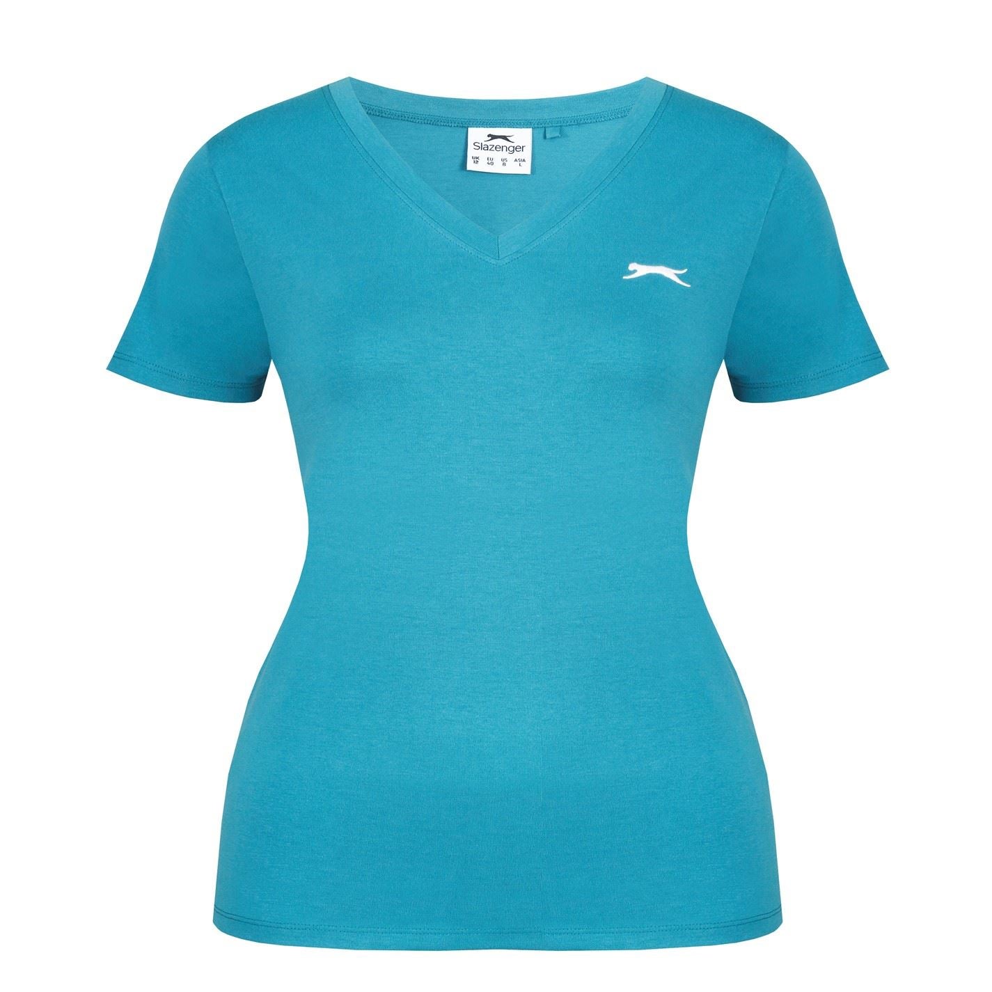 Slazenger Ladies V Neck Tee Shirt