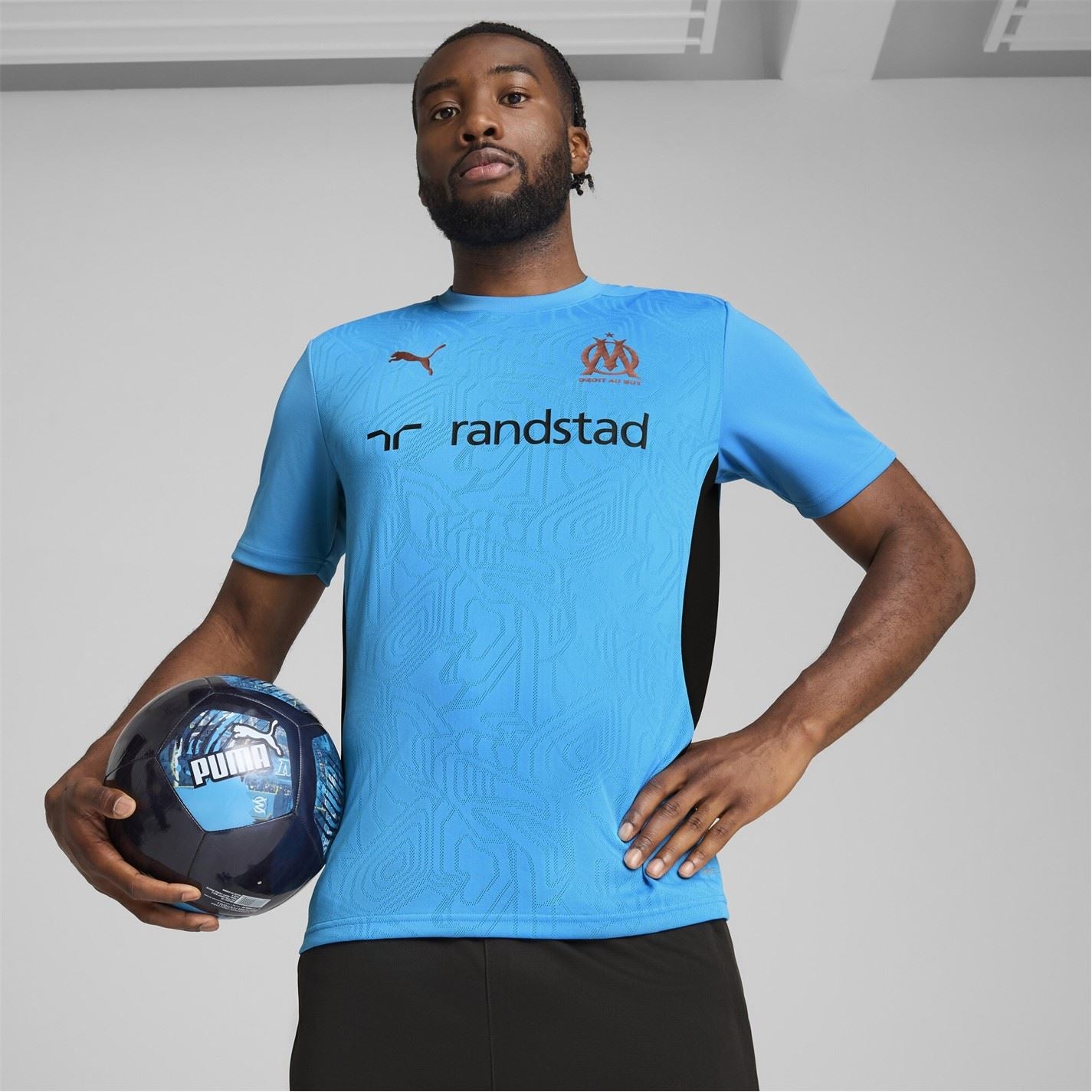 Puma Olympique De Marseille Training Shirt 2024 2025 Adults