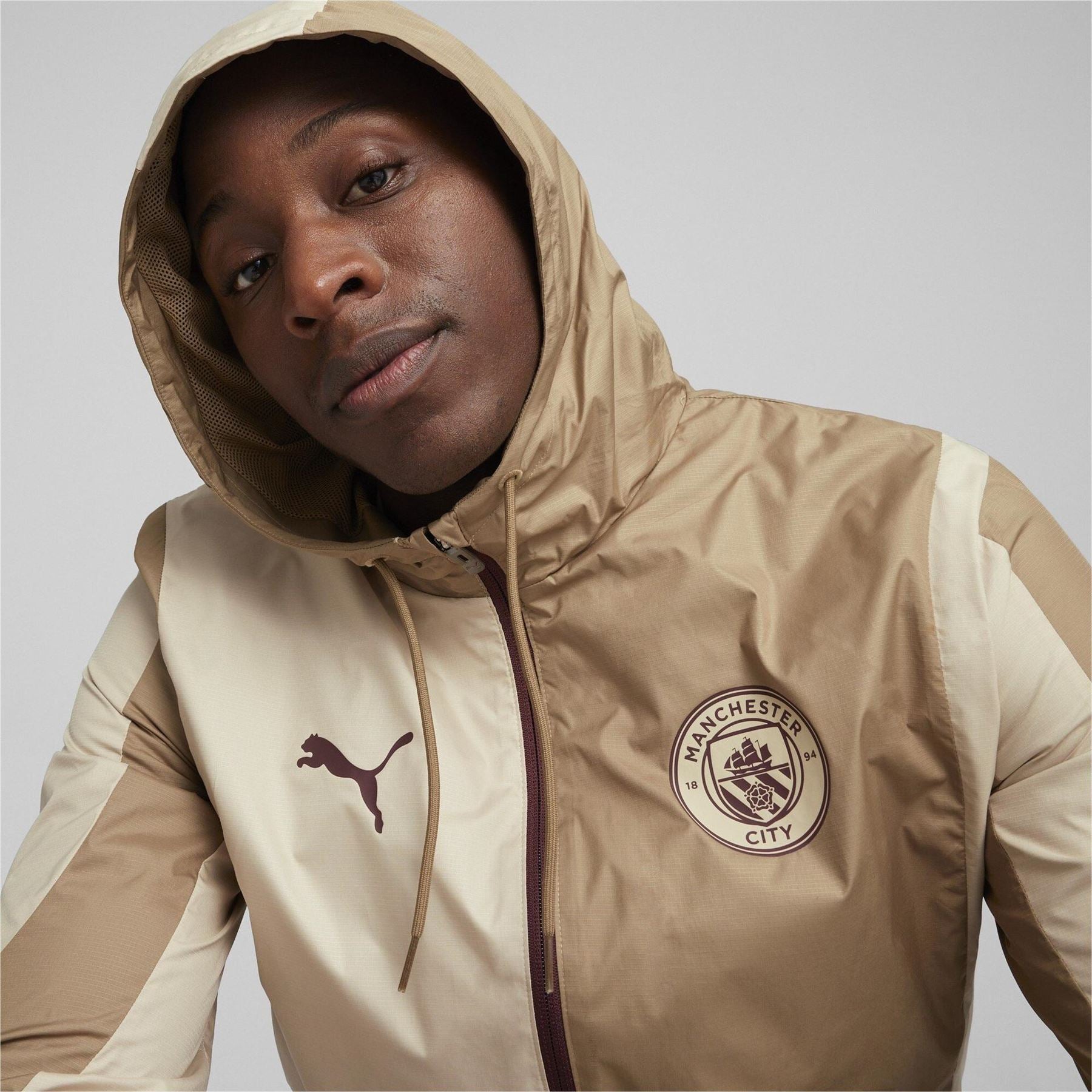 Puma Manchester City Pre Match Woven Jacket Adults