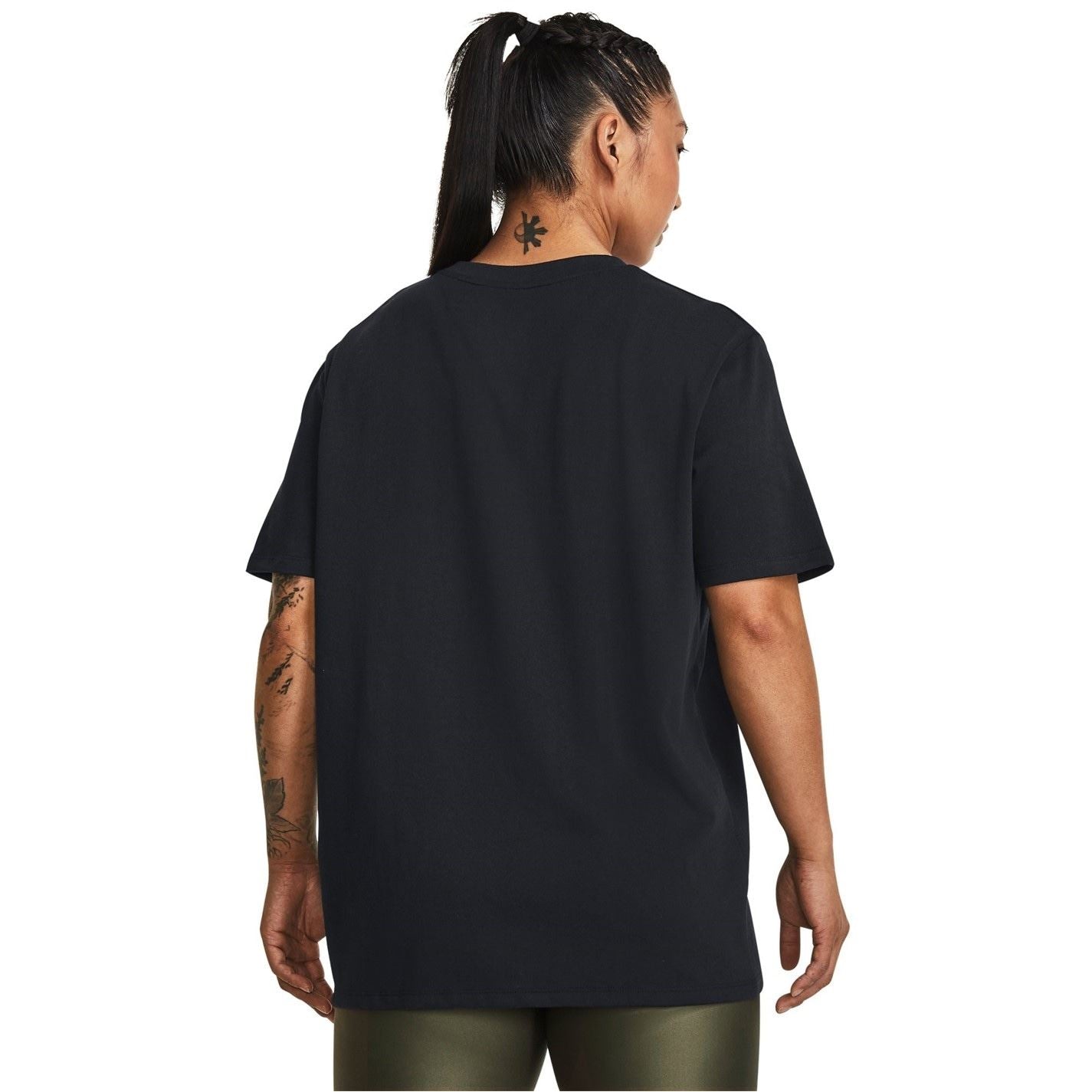 Under Armour Womens Project Rock Heavyweight Campus T-Shirt