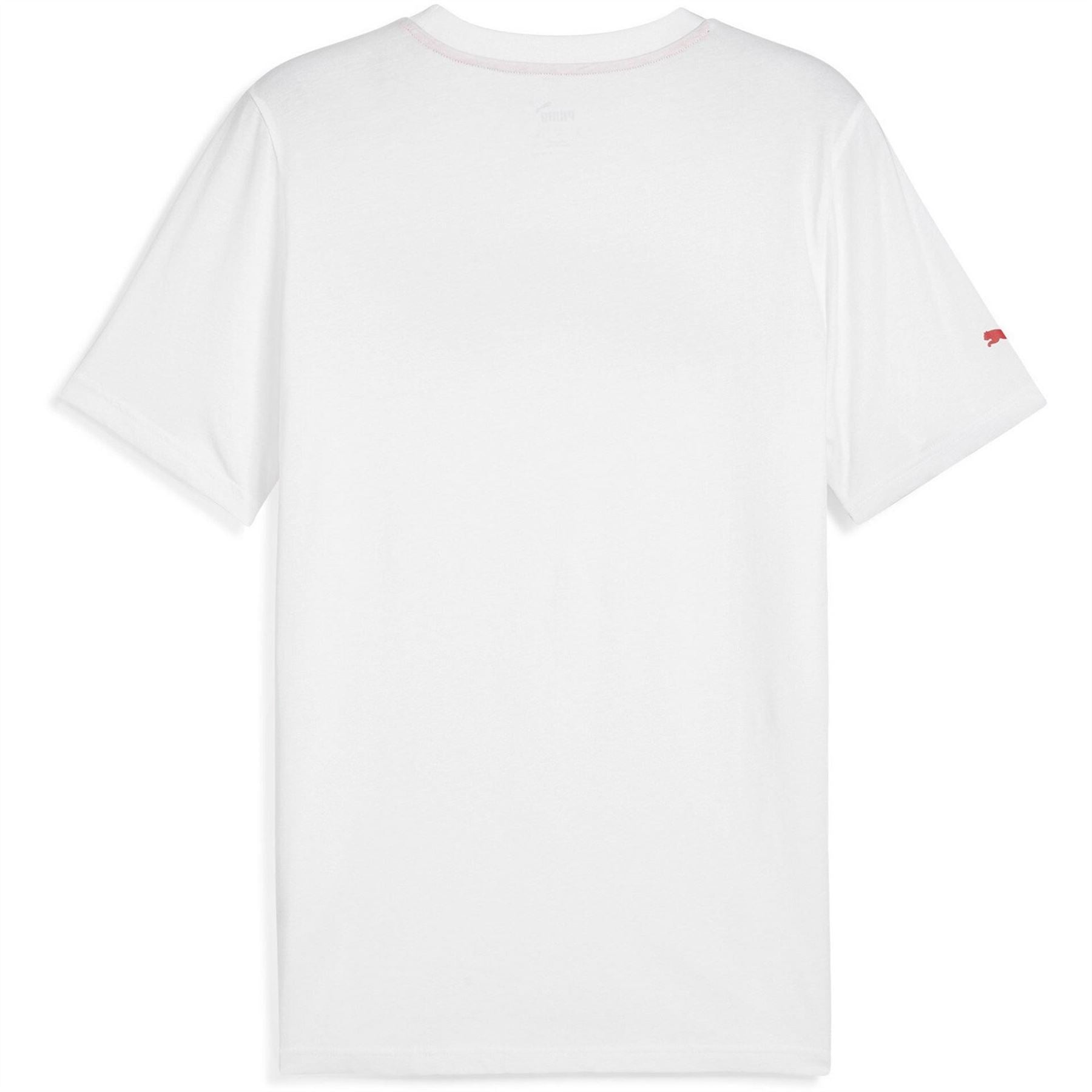Puma Regular Fit Logo Print Crew Neck T-Shirt