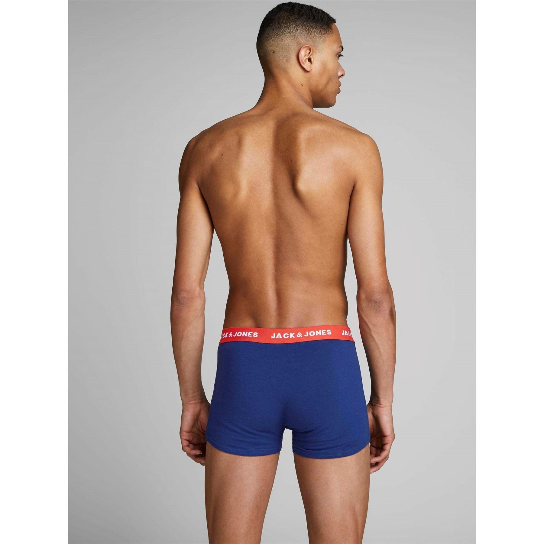 Jack and Jones Lee 5 Pack Plain Trunk