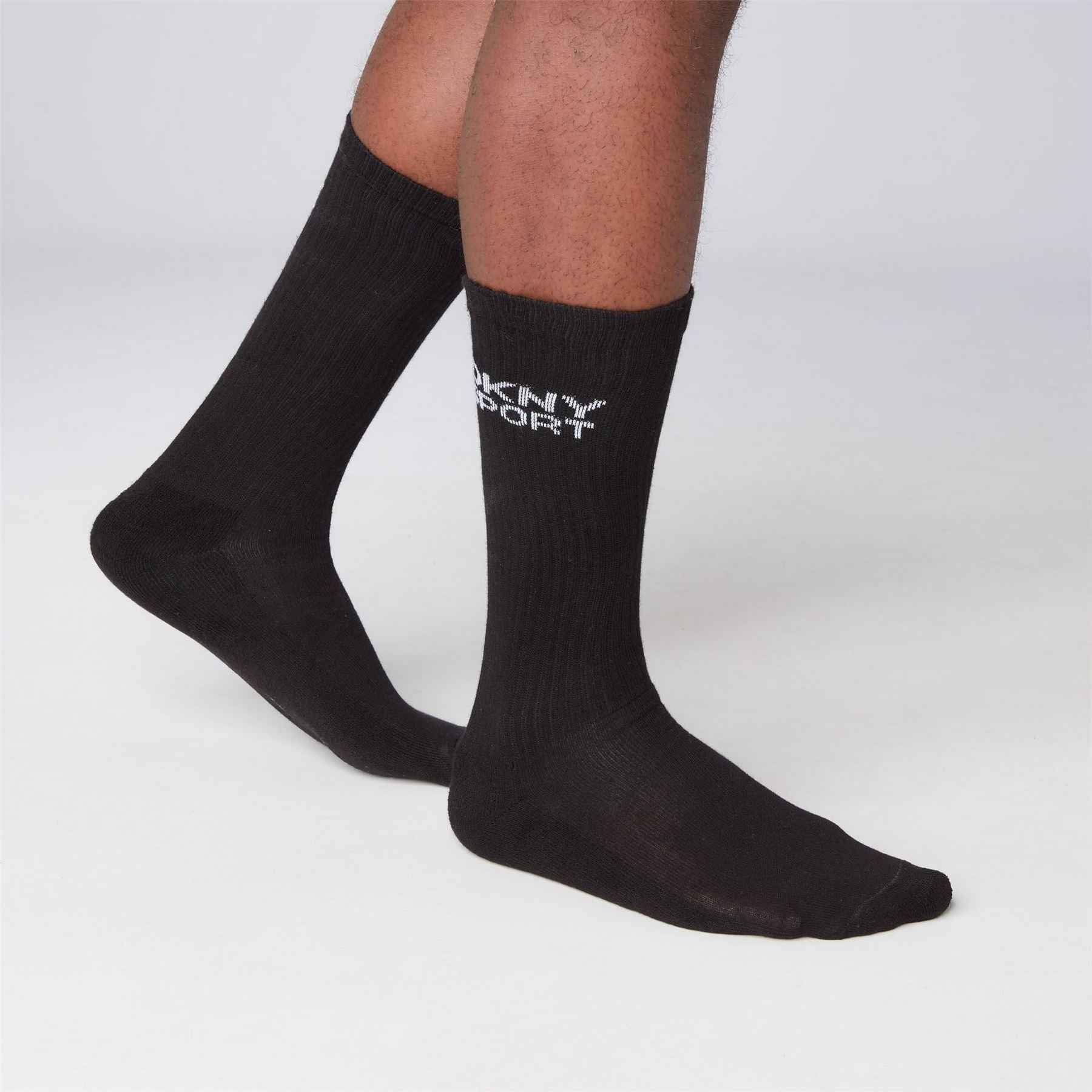 DKNY Mens 3 Pack Sports Socks Radde
