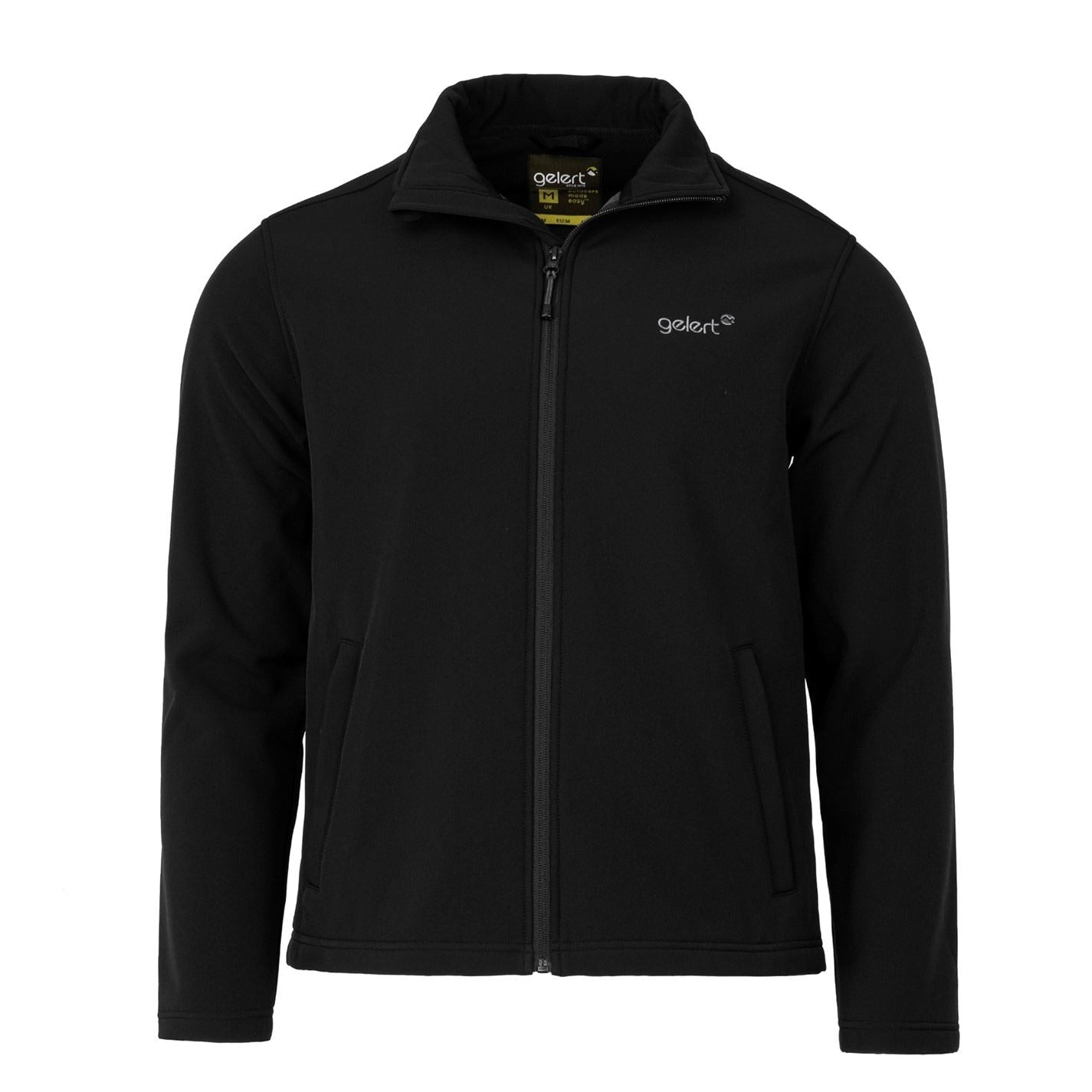 Fleece Lined Long Sleeve Softshell Jacket