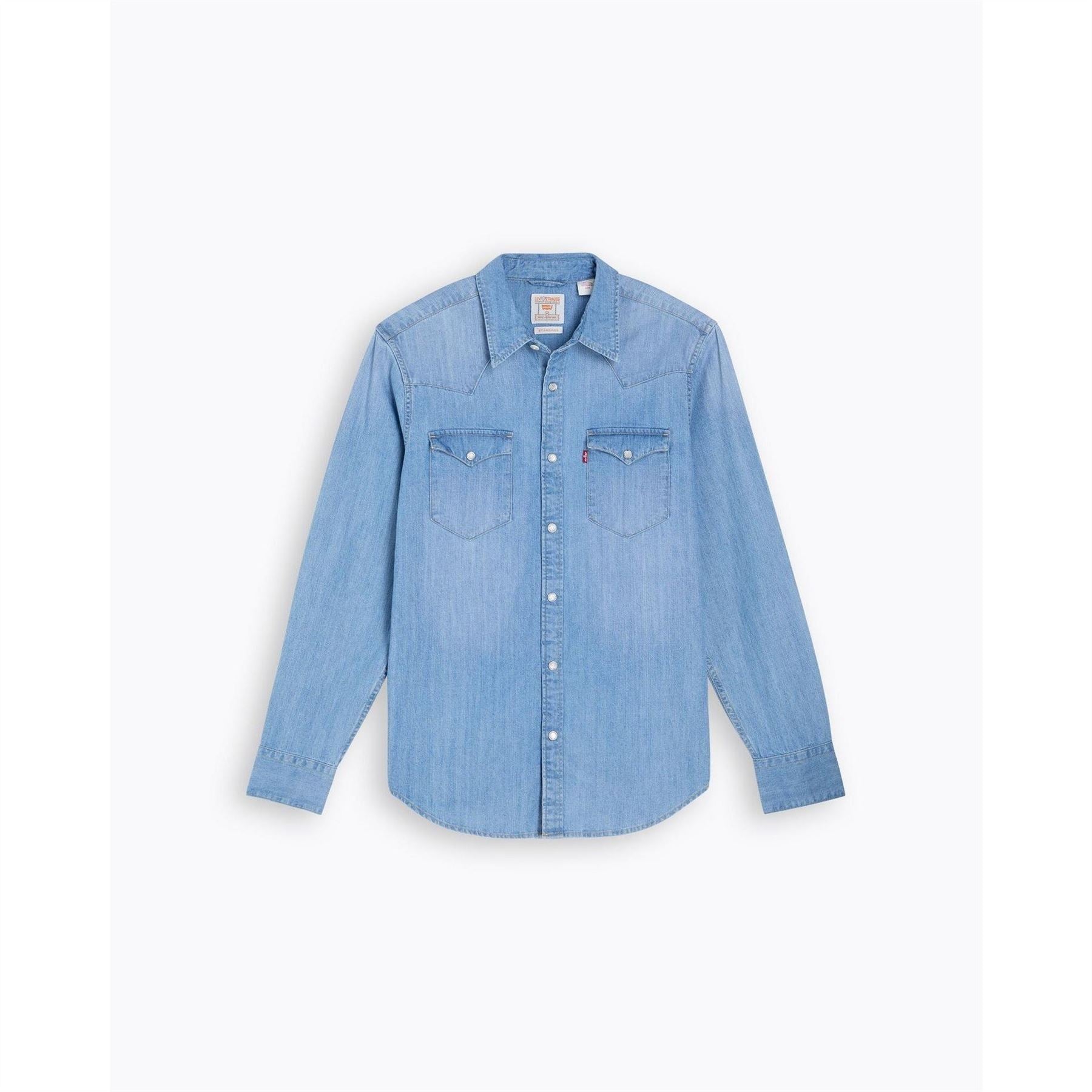 Levis Barstow Western Standard Esta Long Sleeve Denim Shirt