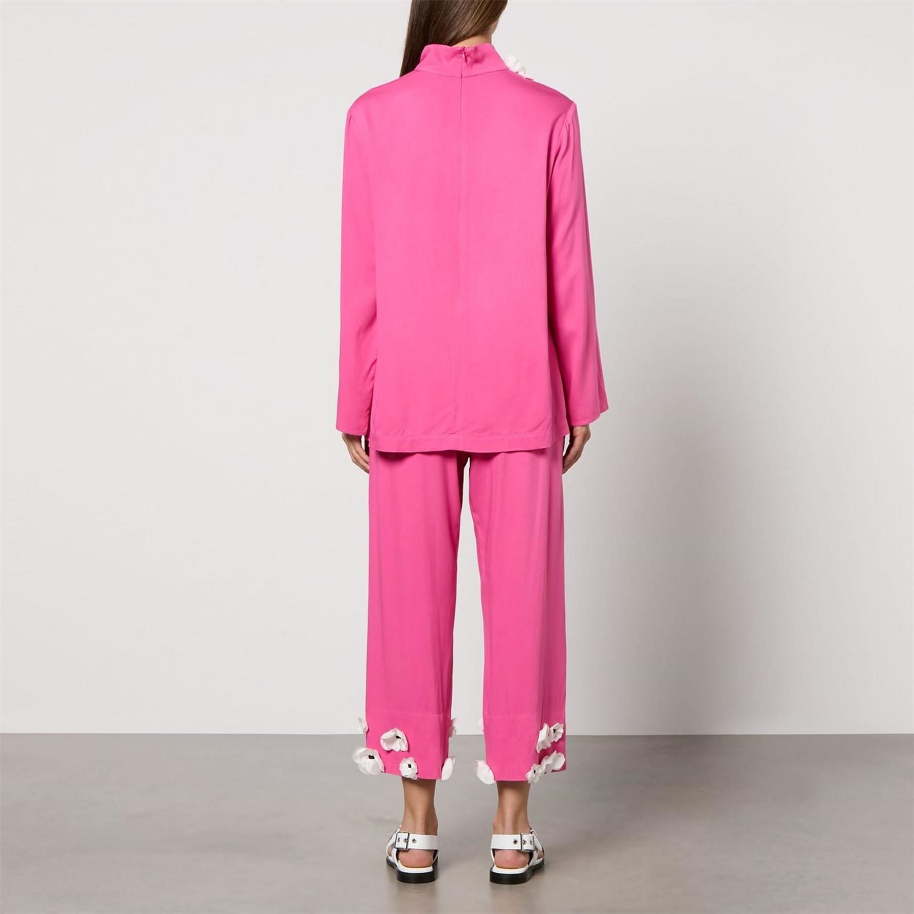 Sleeper Bloom Tie Pajama Set With Pants