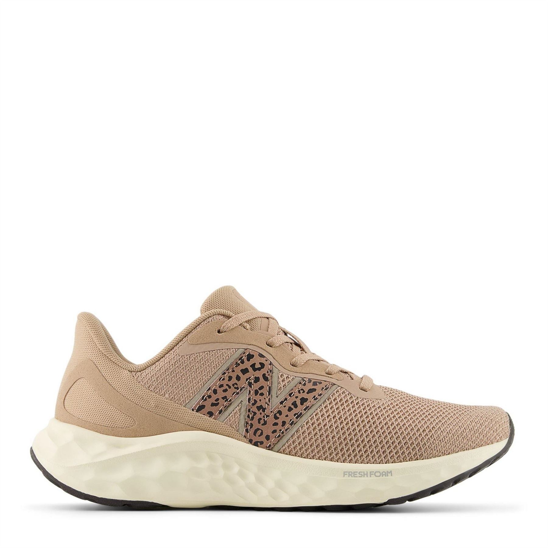New Balance Arishi V4 Leopard Patterned Lace-Up Sneakers