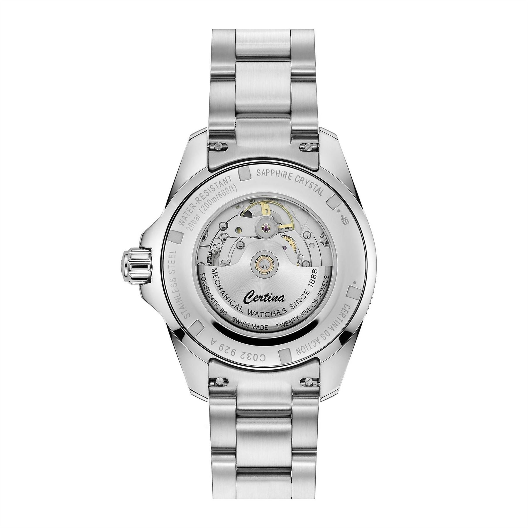 Certina Adults Action Auto Analogue Watch