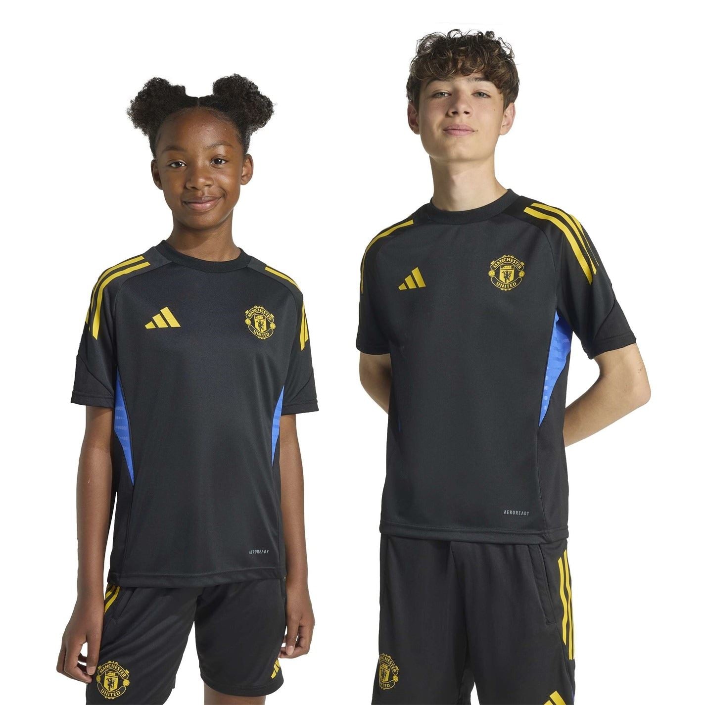 adidas Manchester United Cup Training Shirt 2025 2026 Juniors