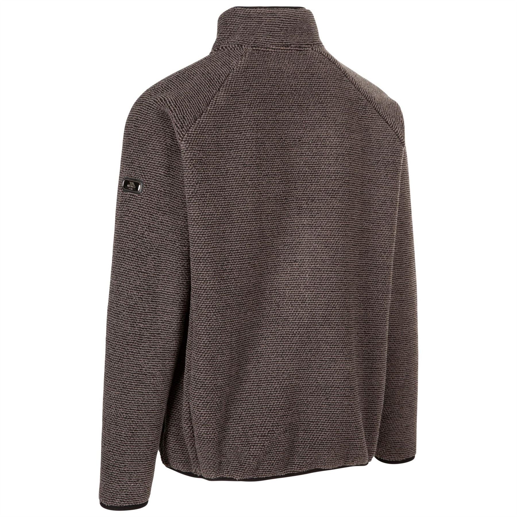 Trespass Salo Textured Full Zipper Fleece Jacket