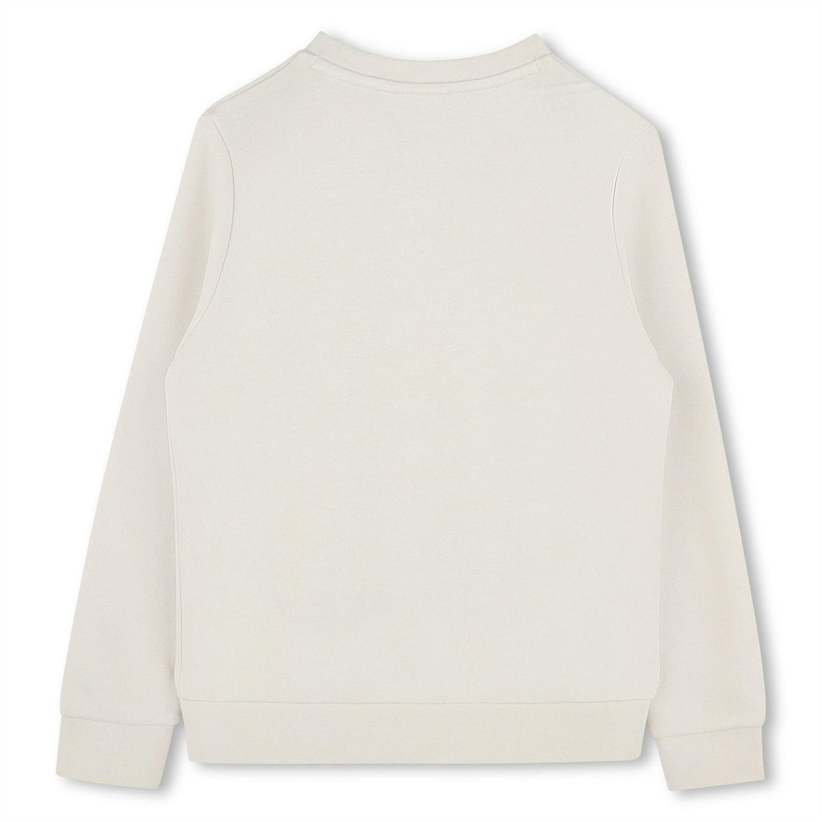 Boss Logo Print Crew Neck Regular Fit Sweatshirt