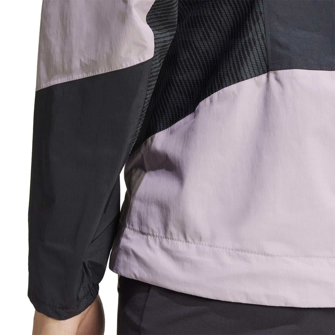 adidas Hybrid Waterproof Adjustable Rain Anorak