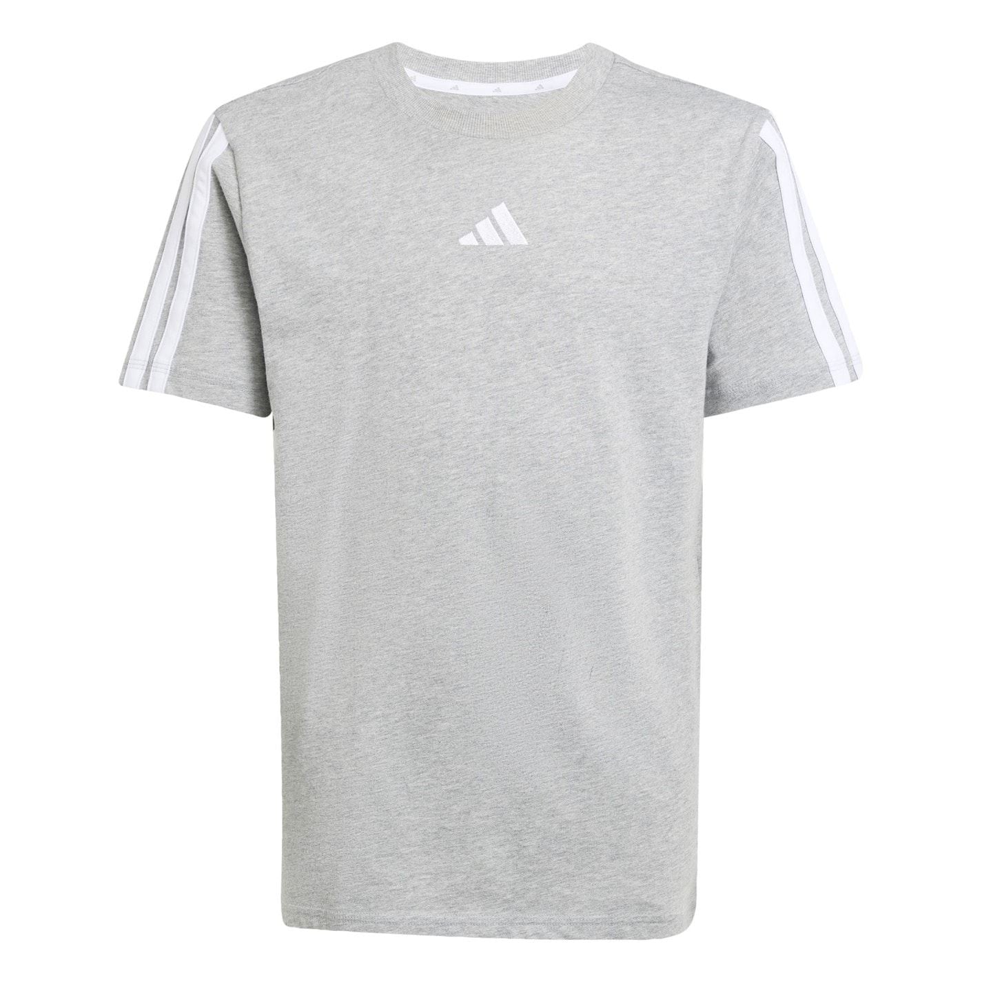 adidas 3 Stripe Essentials T-Shirt Junior
