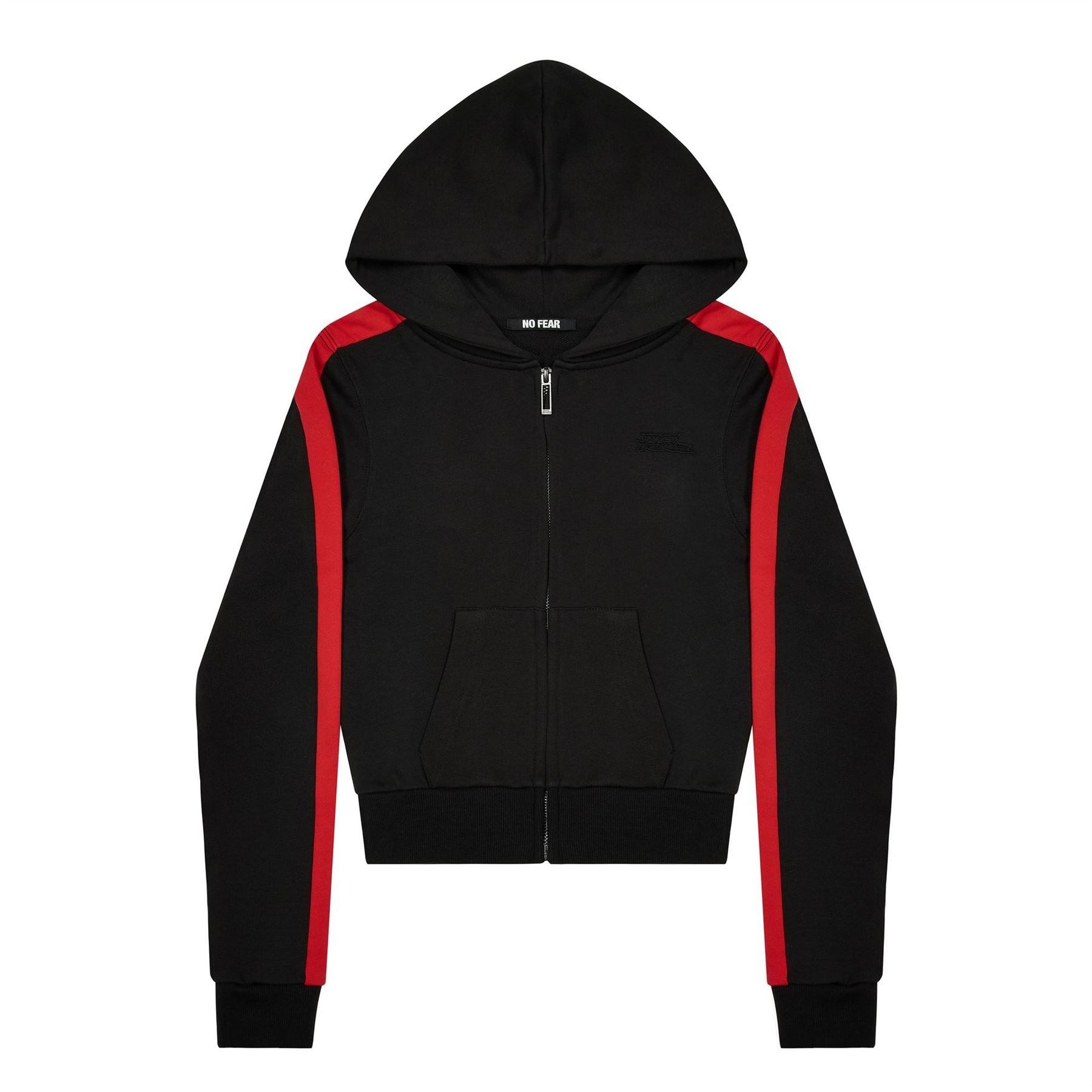 No Fear Track Zip Up Hoodie