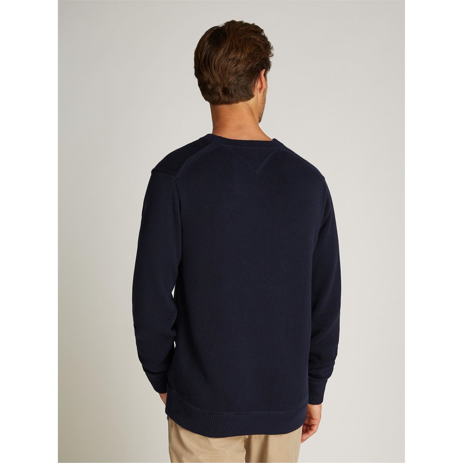 Tommy Hilfiger Regular Fit Crew Neck Long Sleeve Sweater
