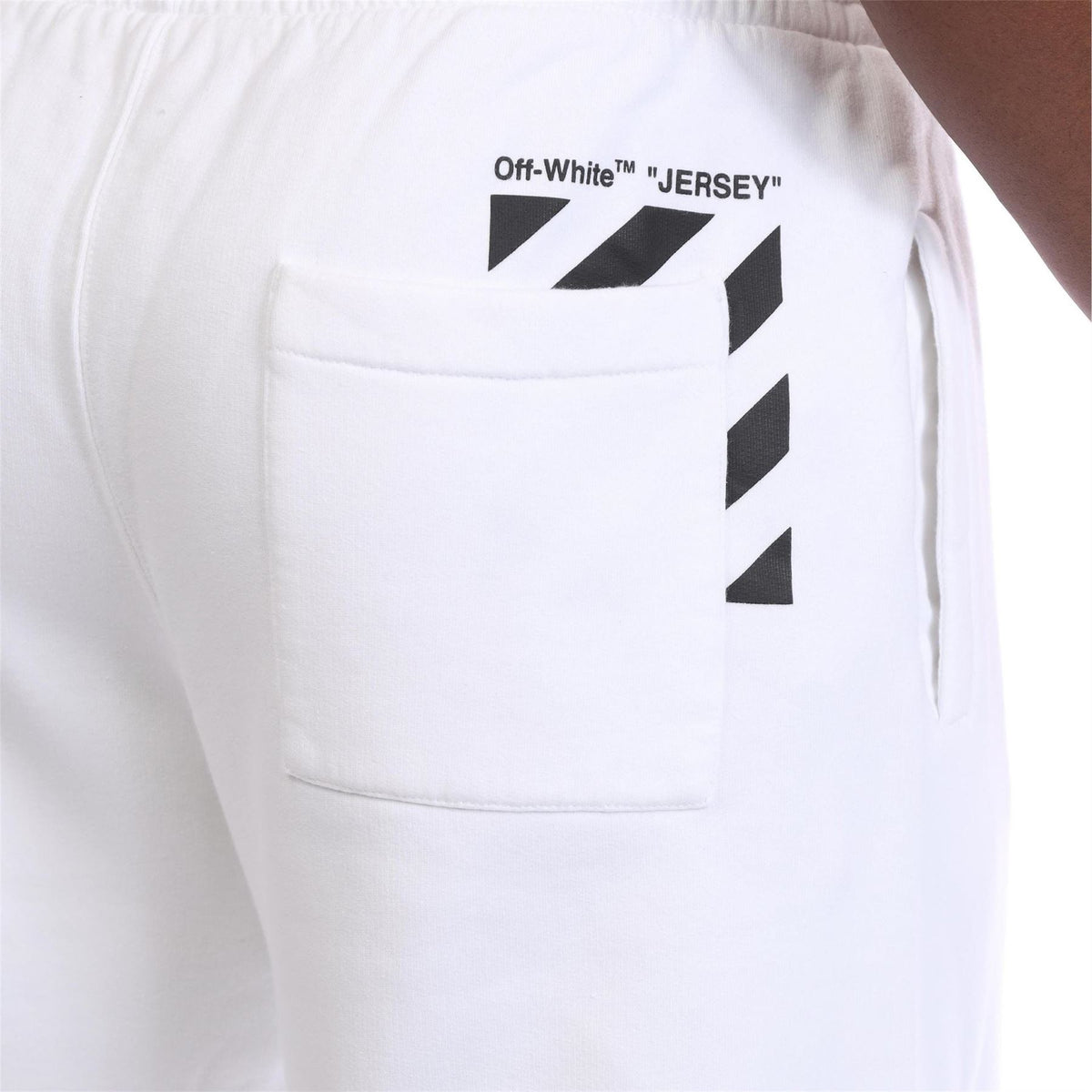 Off White Pocket Slim Sweatpants